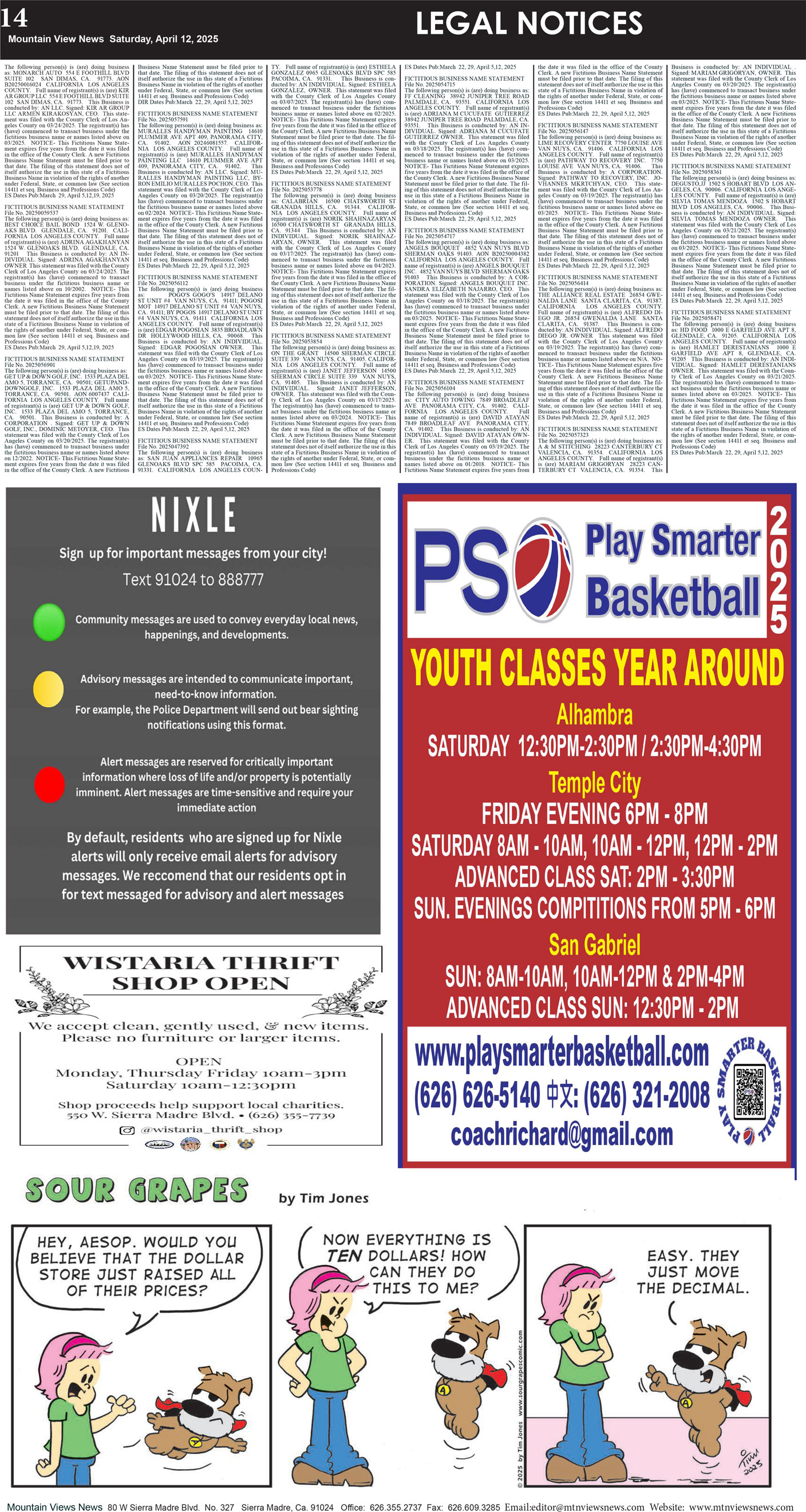 MVNews this week: Page 14