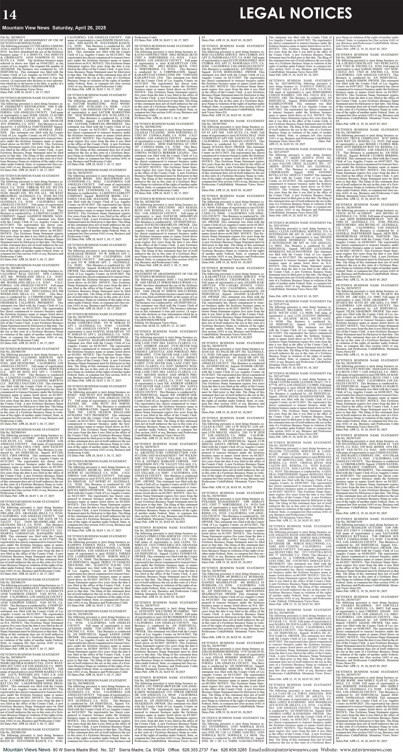 MVNews this week: Page 14