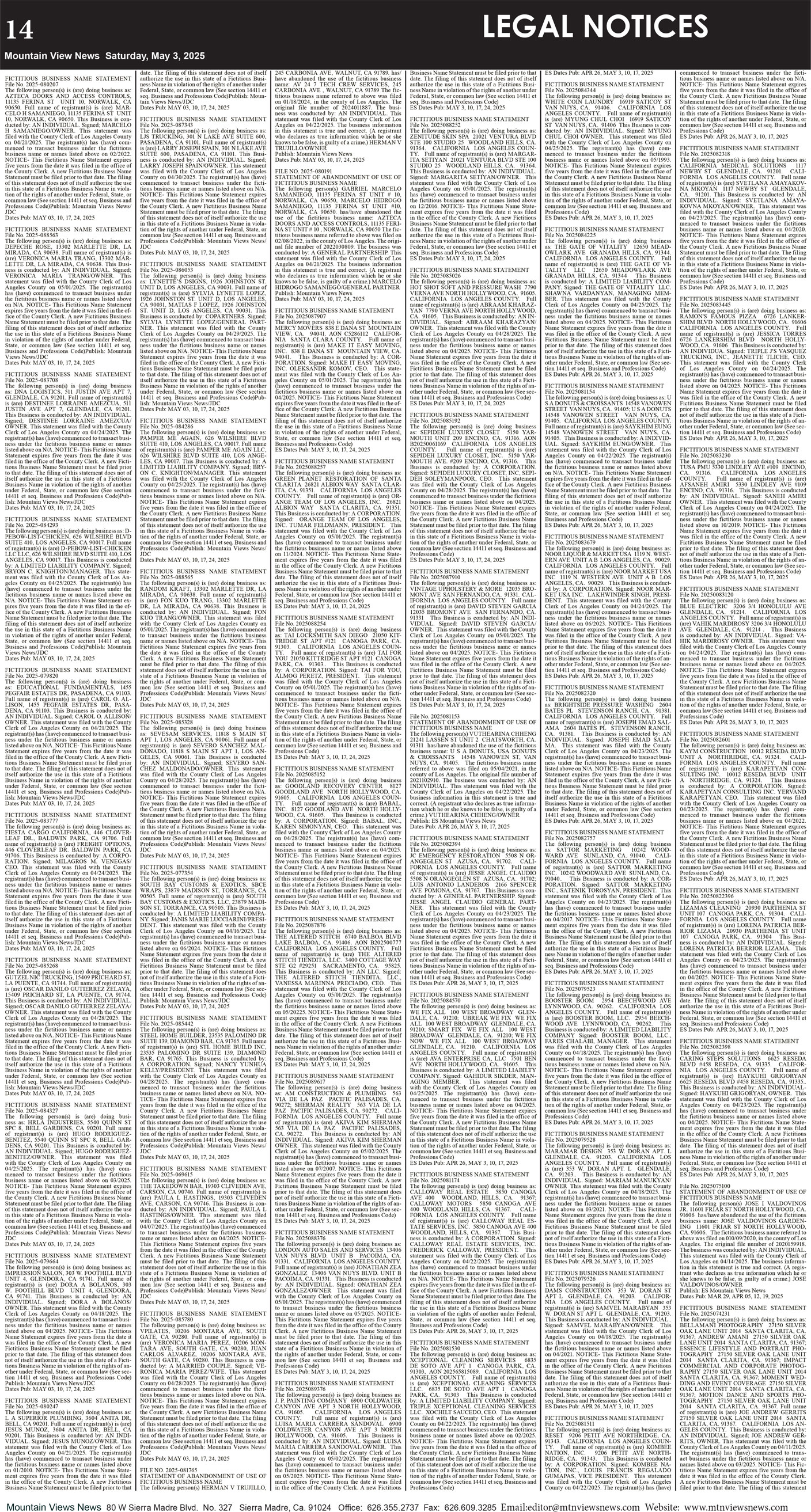 MVNews this week: Page 14