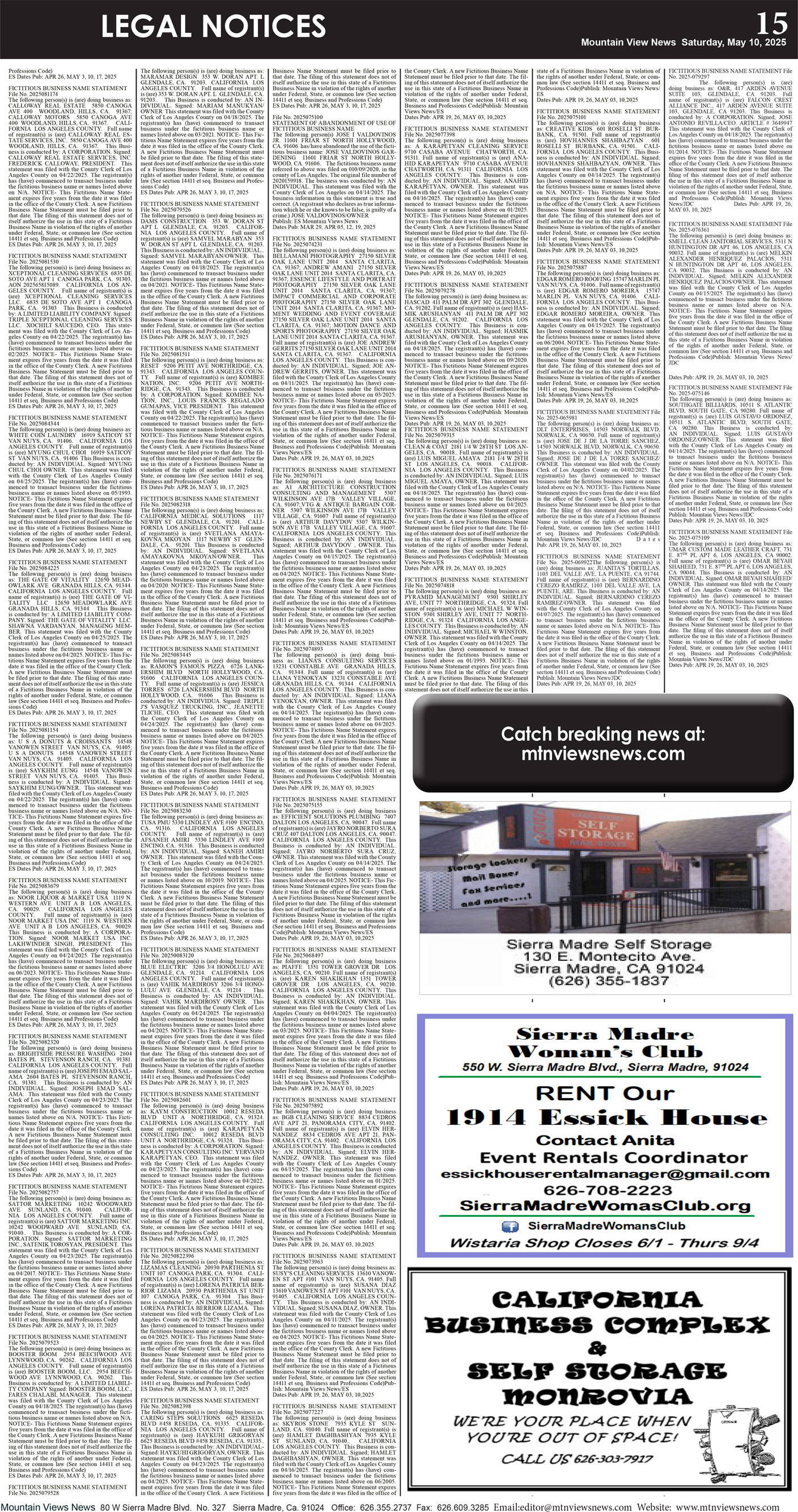 MVNews this week: Page 15