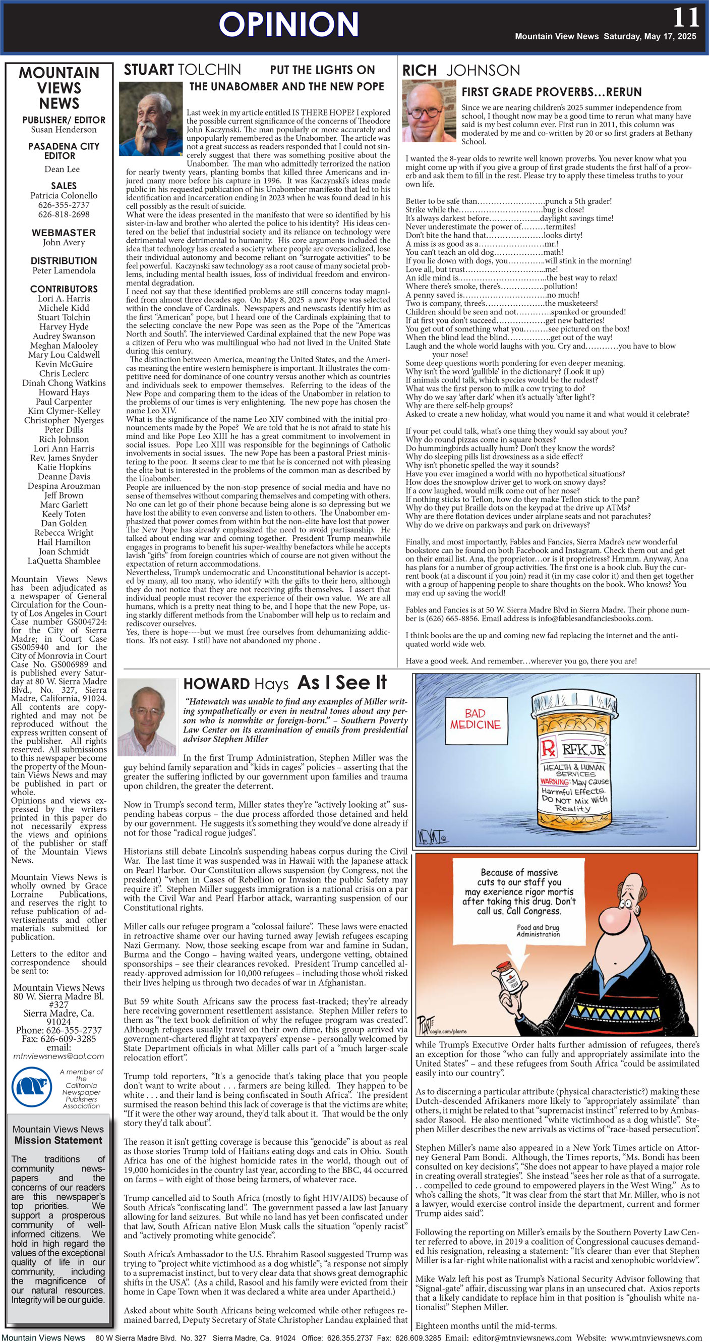 MVNews this week: Page 11