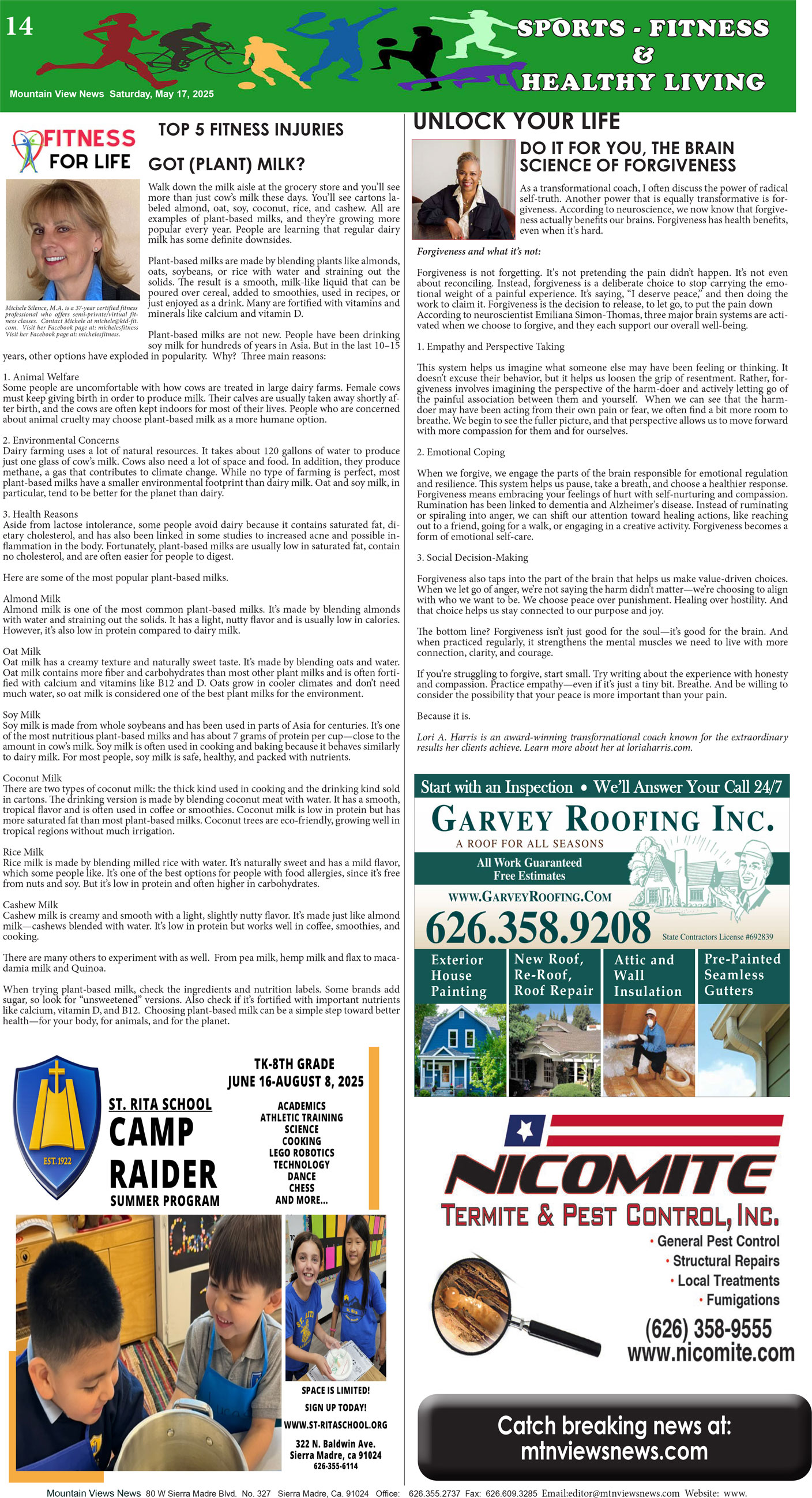 MVNews this week:  Page 14