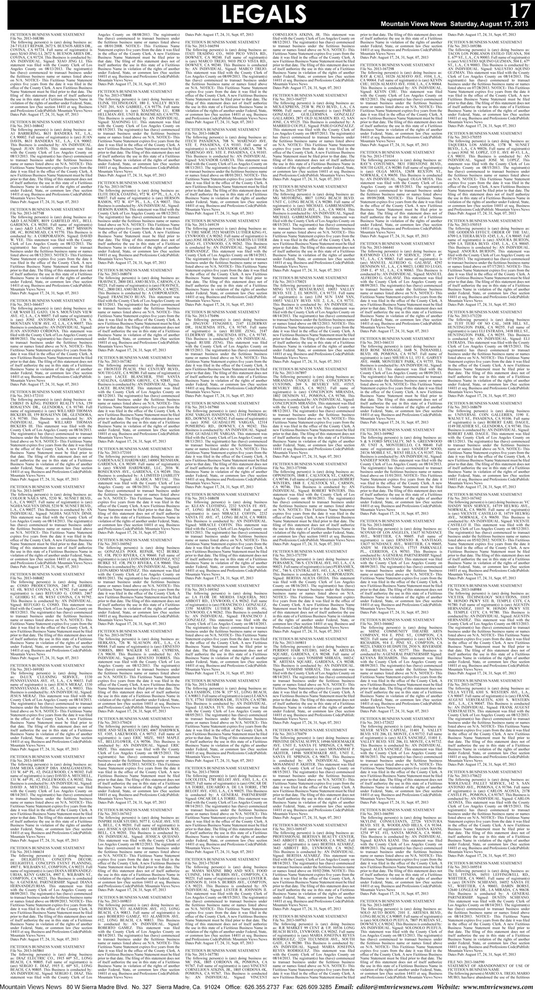 MVNews this week:  Page 17