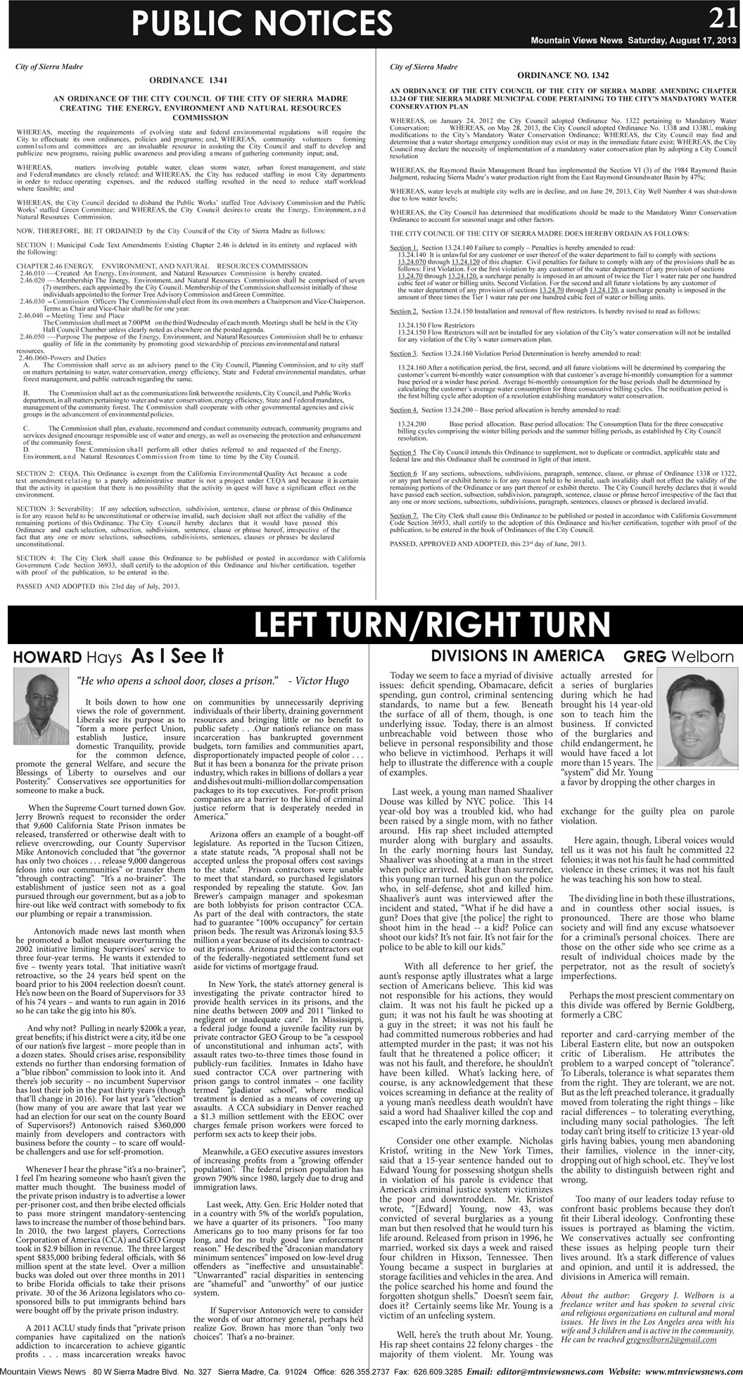 MVNews this week:  Page 21