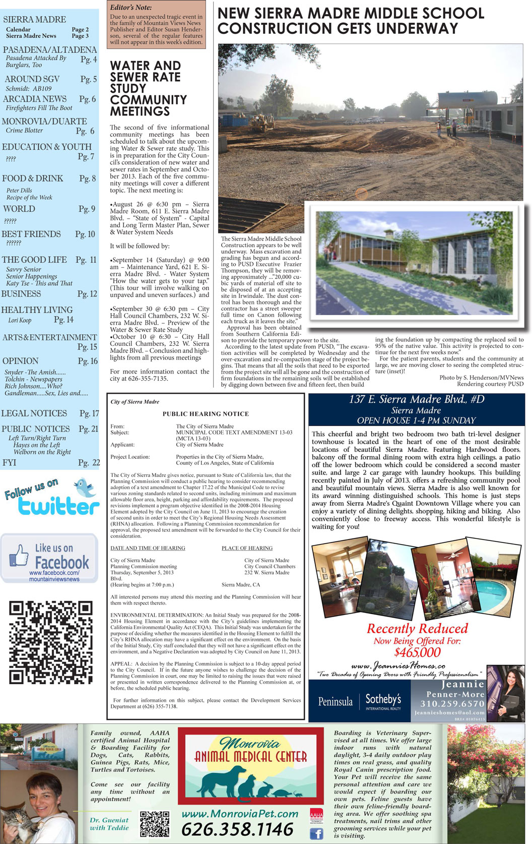 MVNews this week:  Page 1