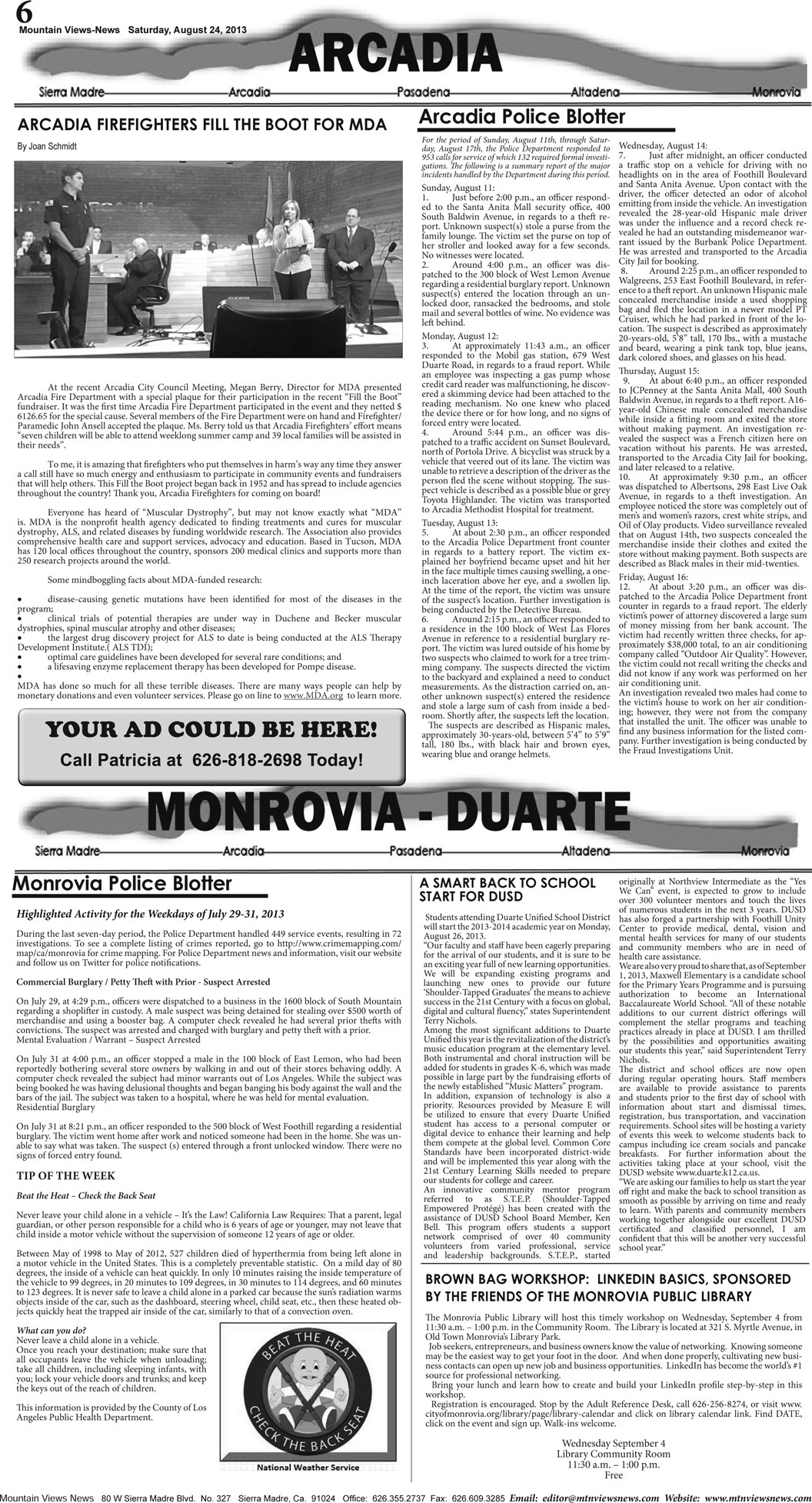 MVNews this week:  Page 6