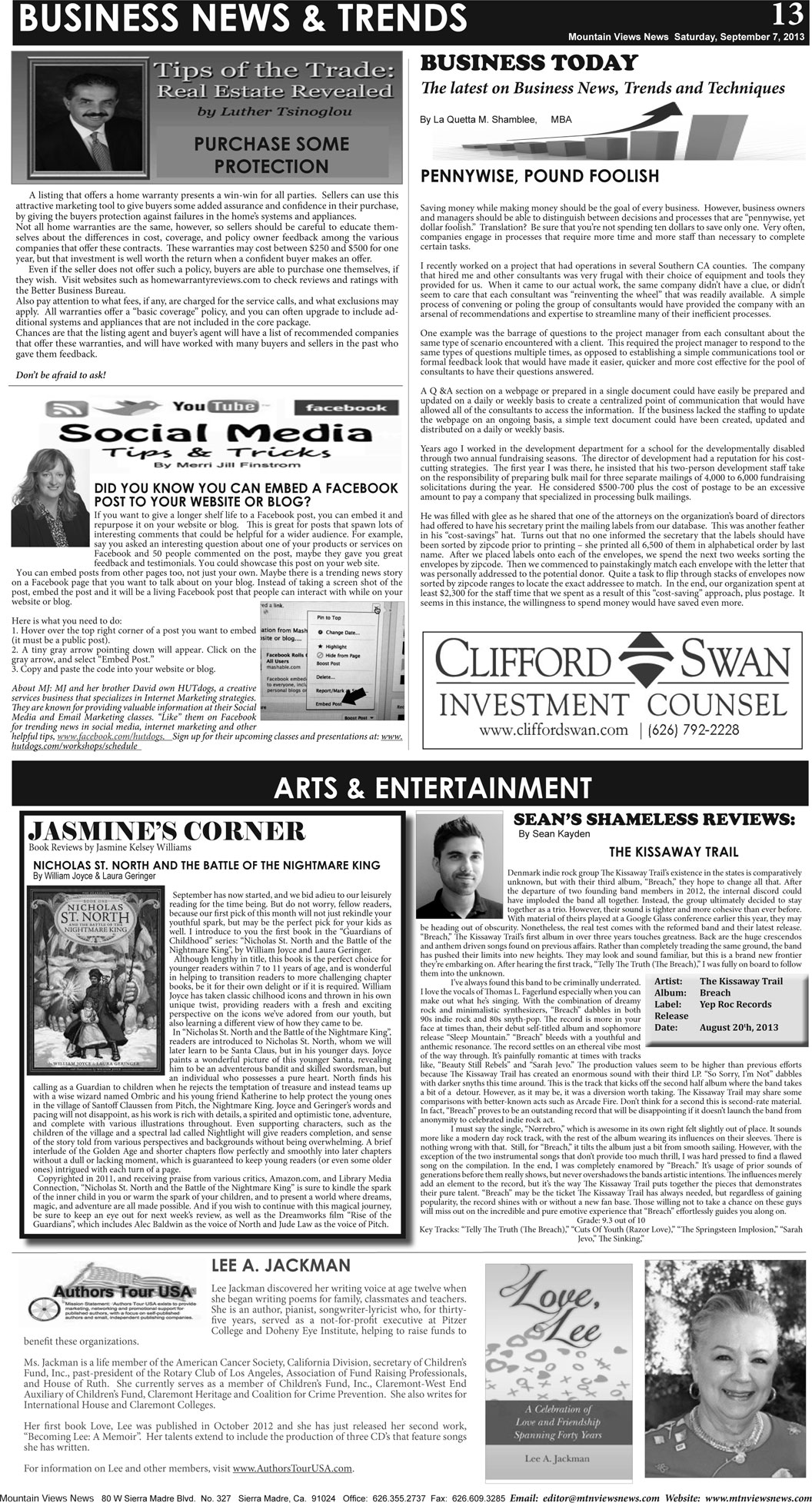MVNews this week:  Page 13