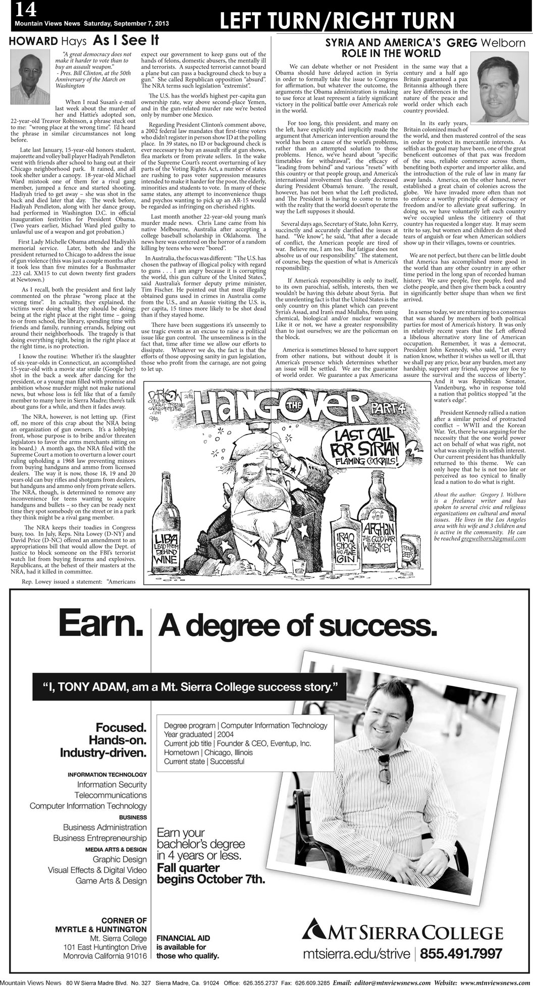 MVNews this week:  Page 14