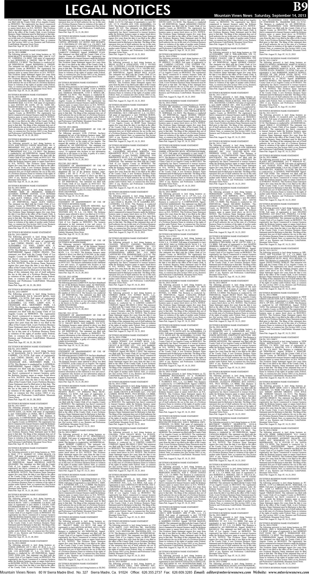 MVNews this week:  Page B:9