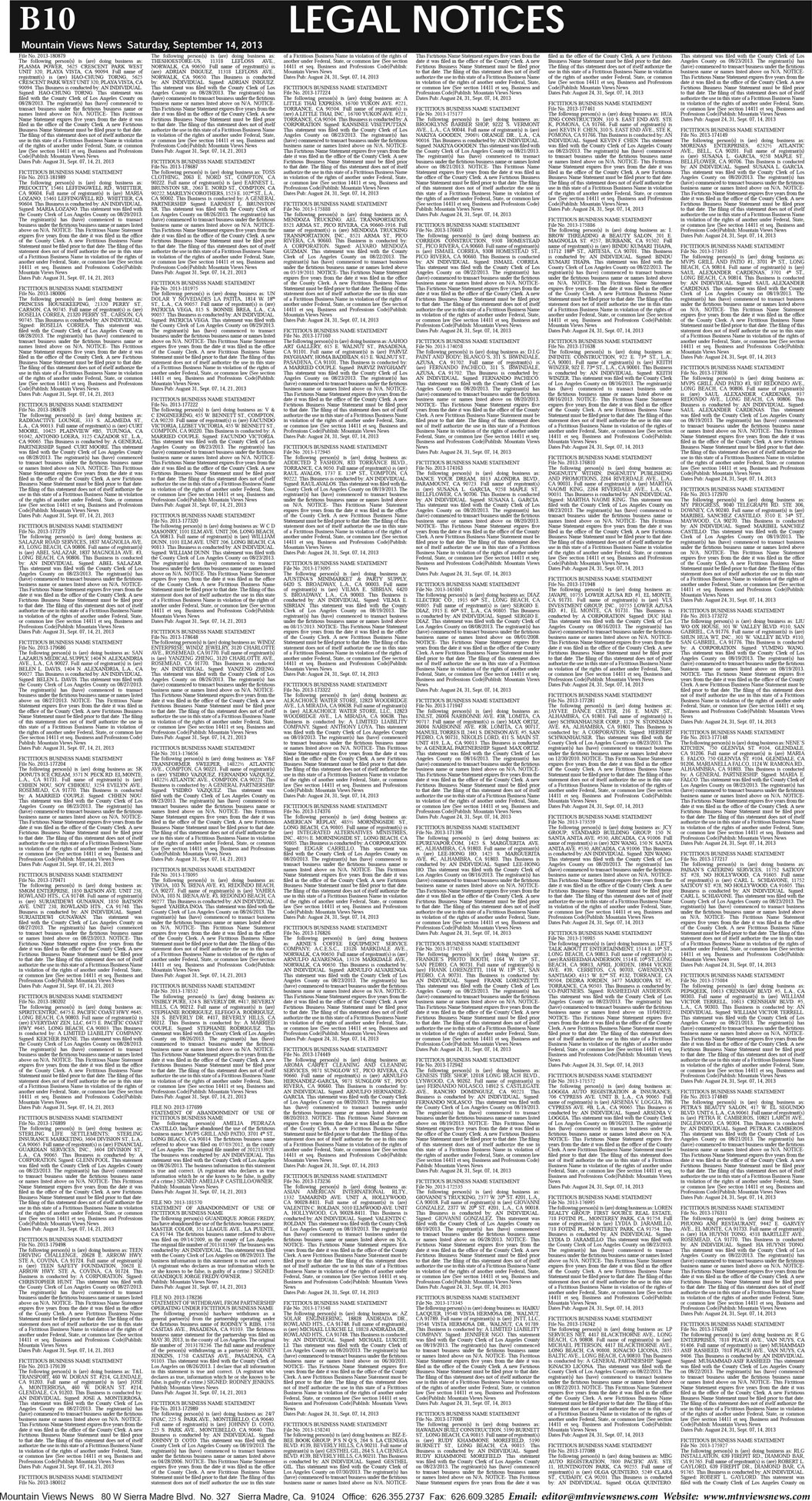 MVNews this week:  Page B:10