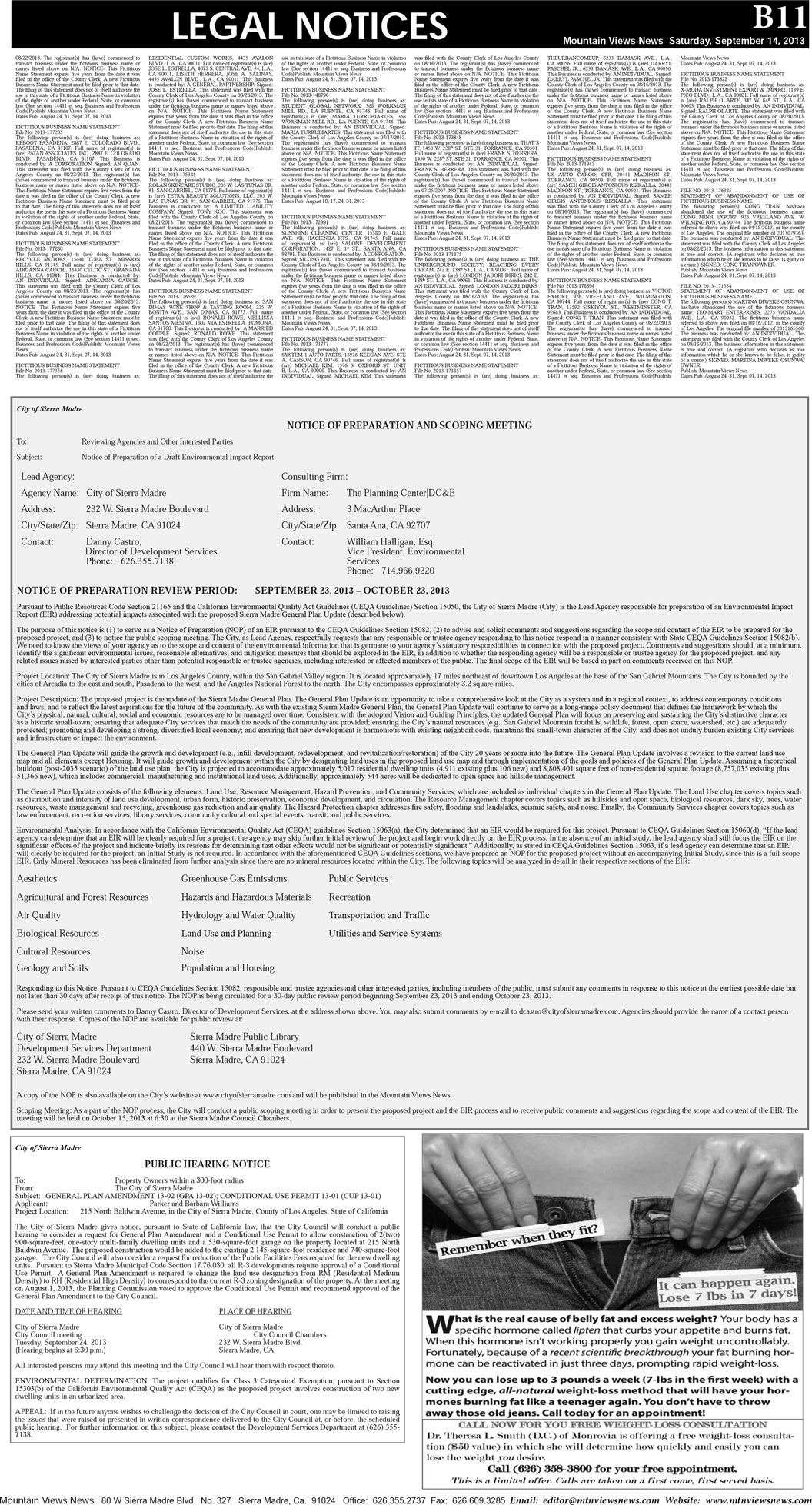 MVNews this week:  Page B:11