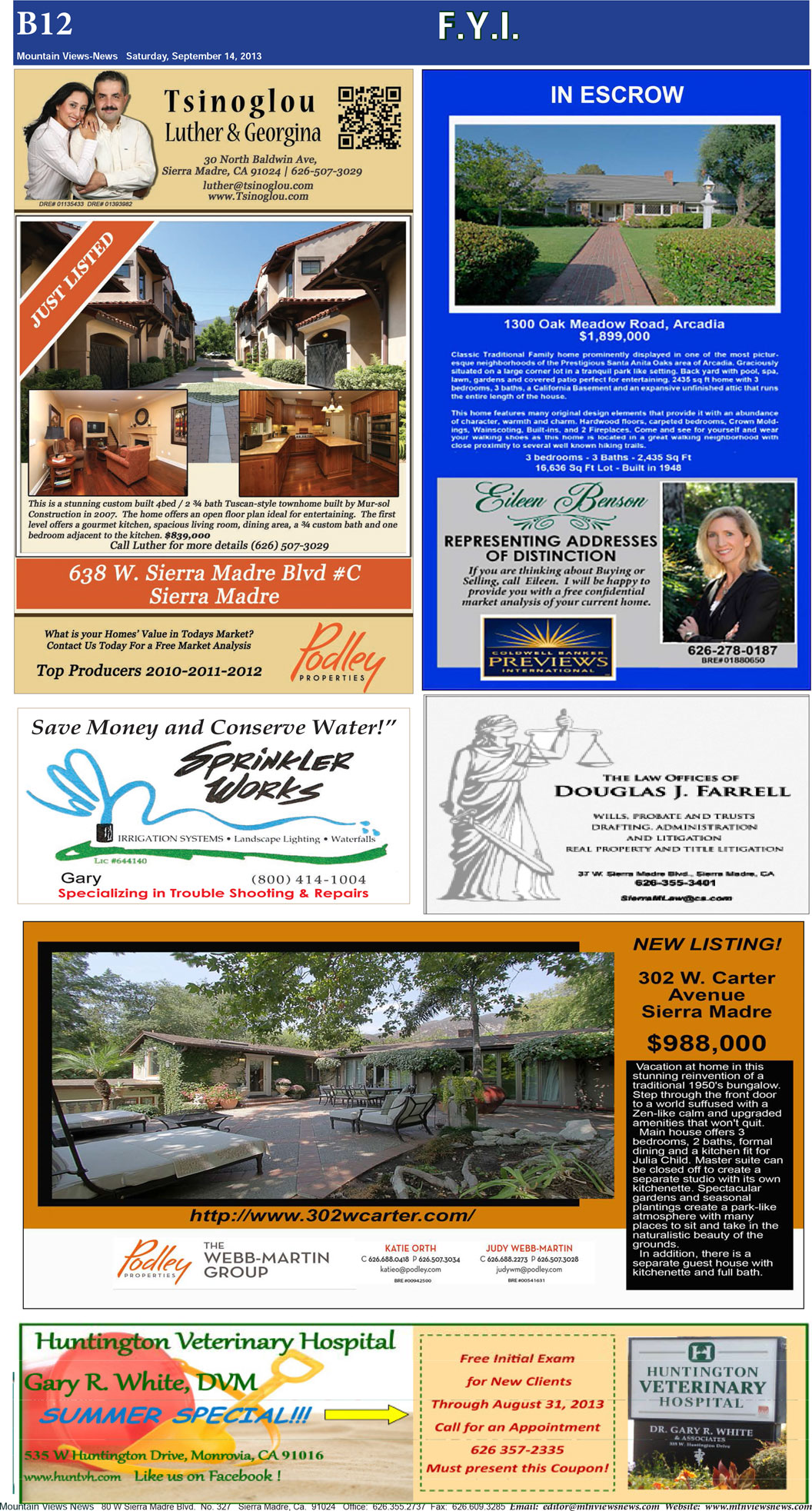 MVNews this week:  Page B:12