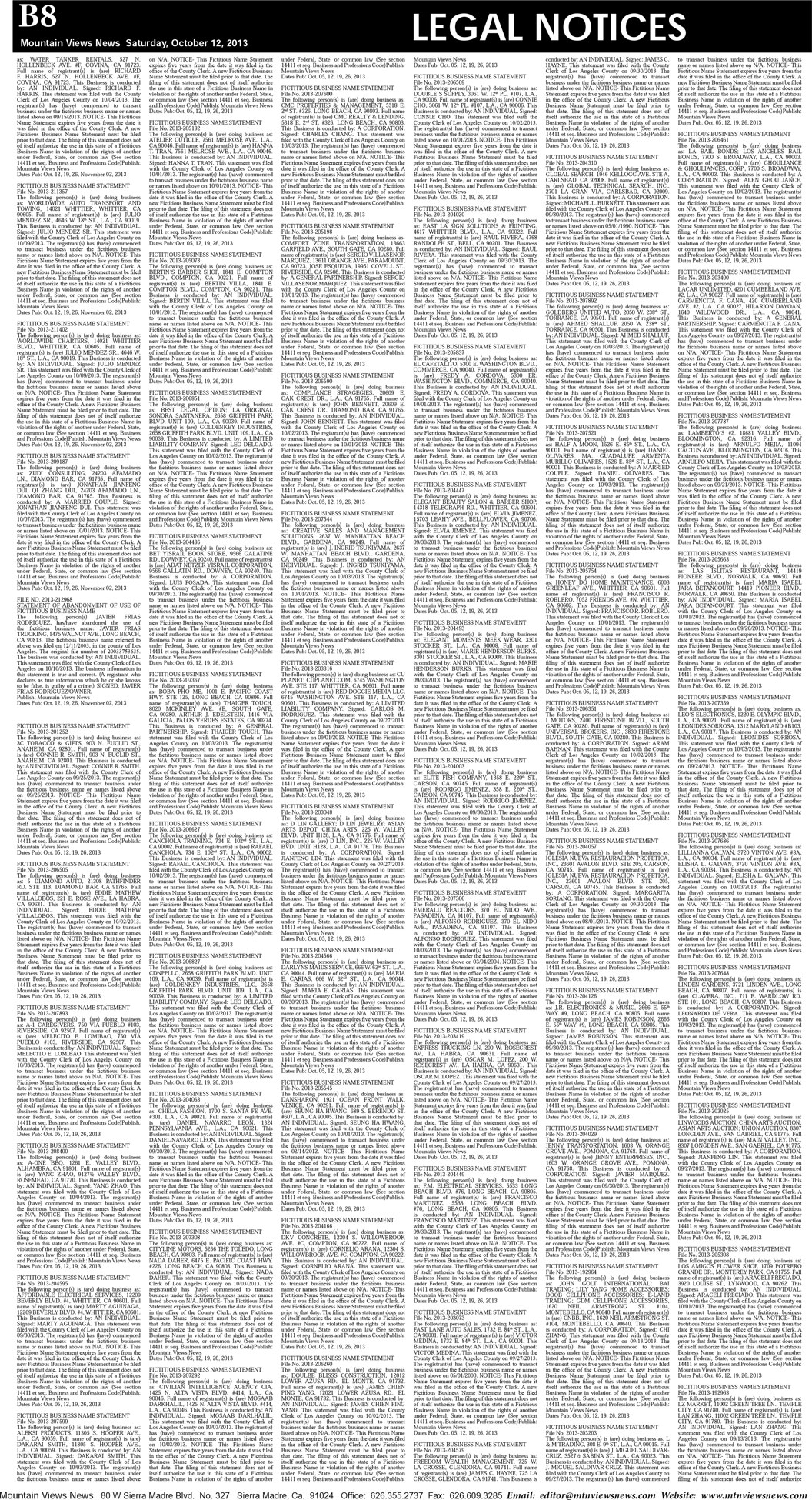 MVNews this week:  Page B:8