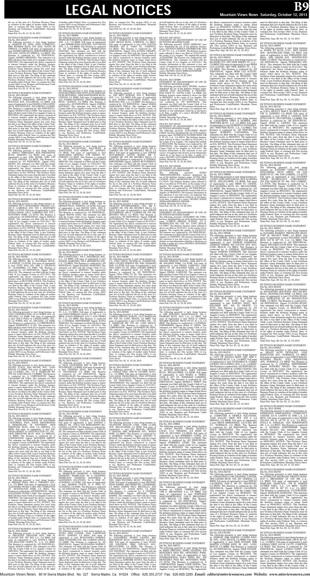 MVNews this week:  Page B:9