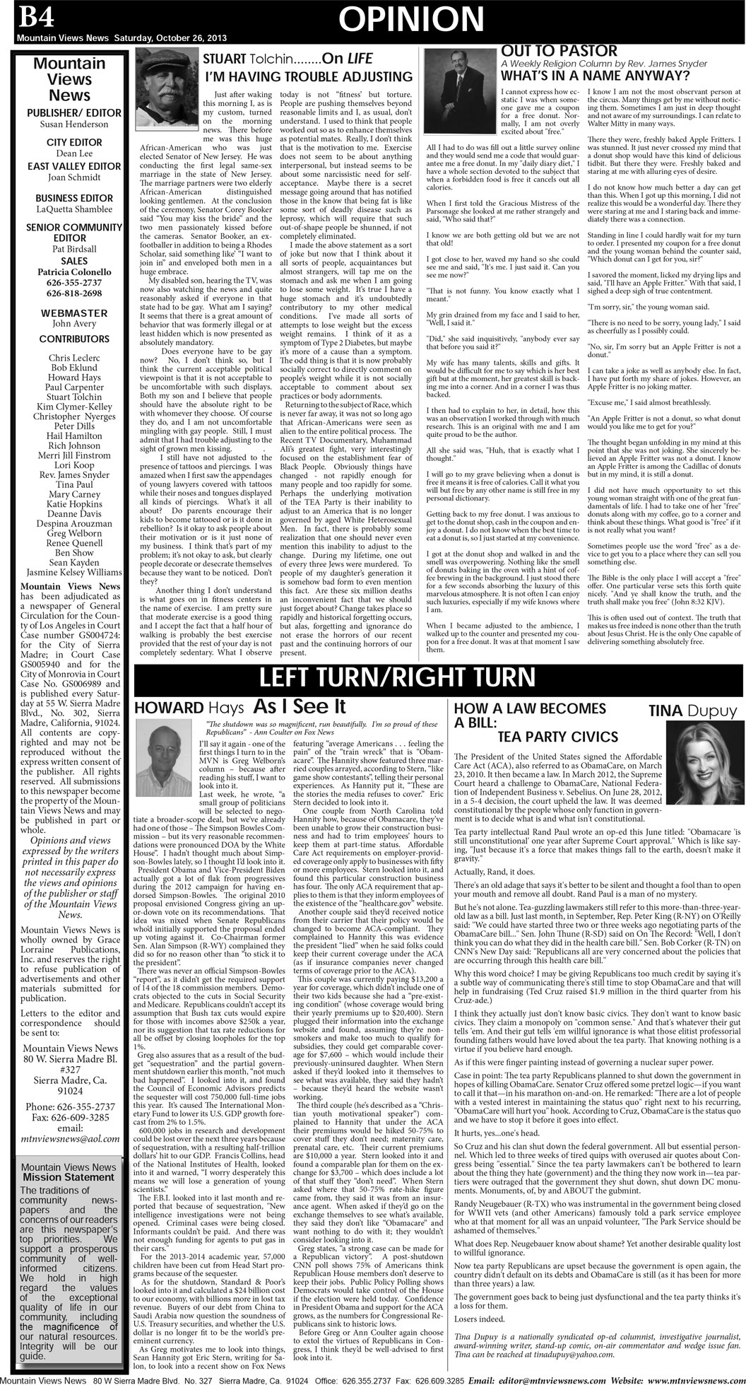 MVNews this week:  Page B:4