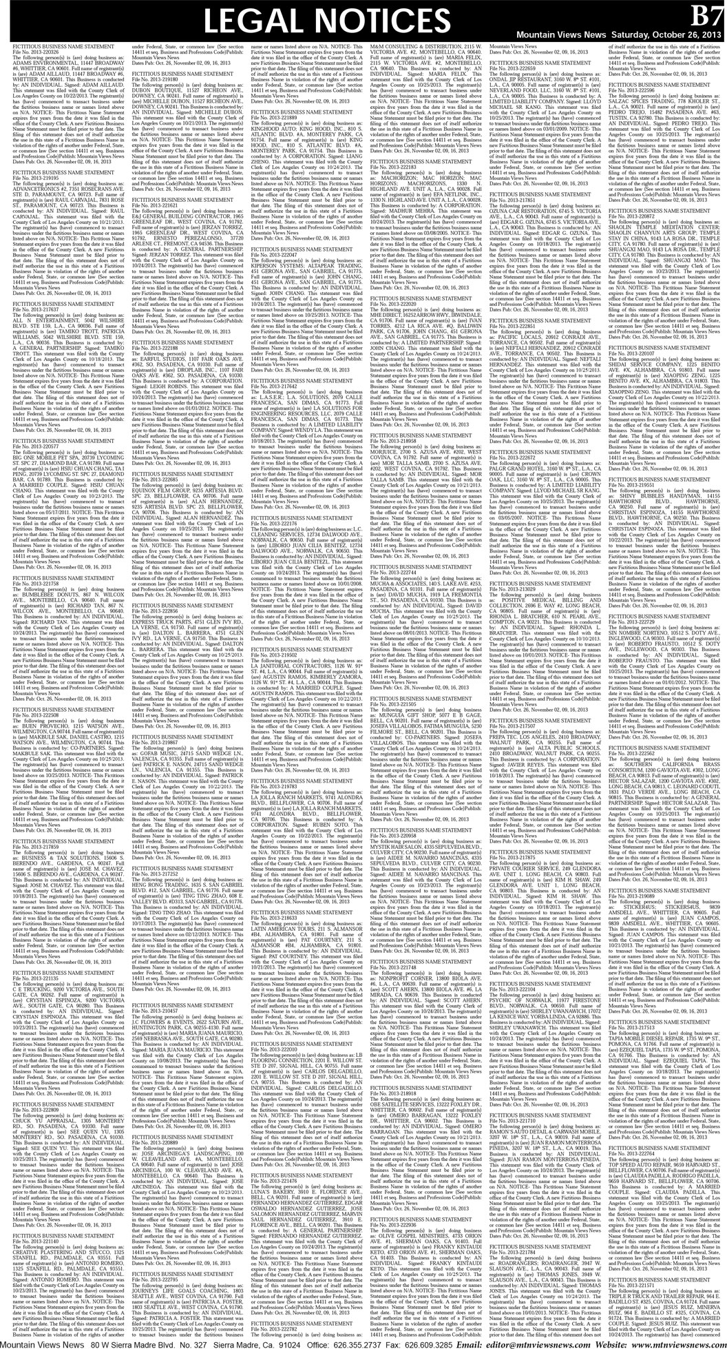 MVNews this week:  Page B:7