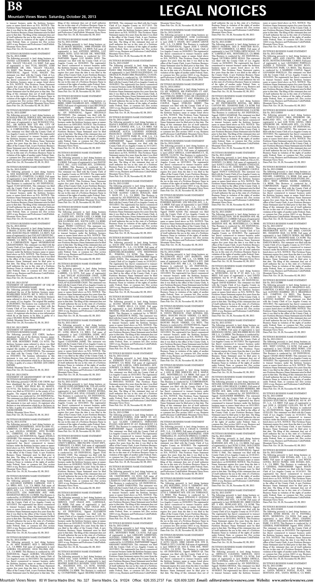 MVNews this week:  Page B:8