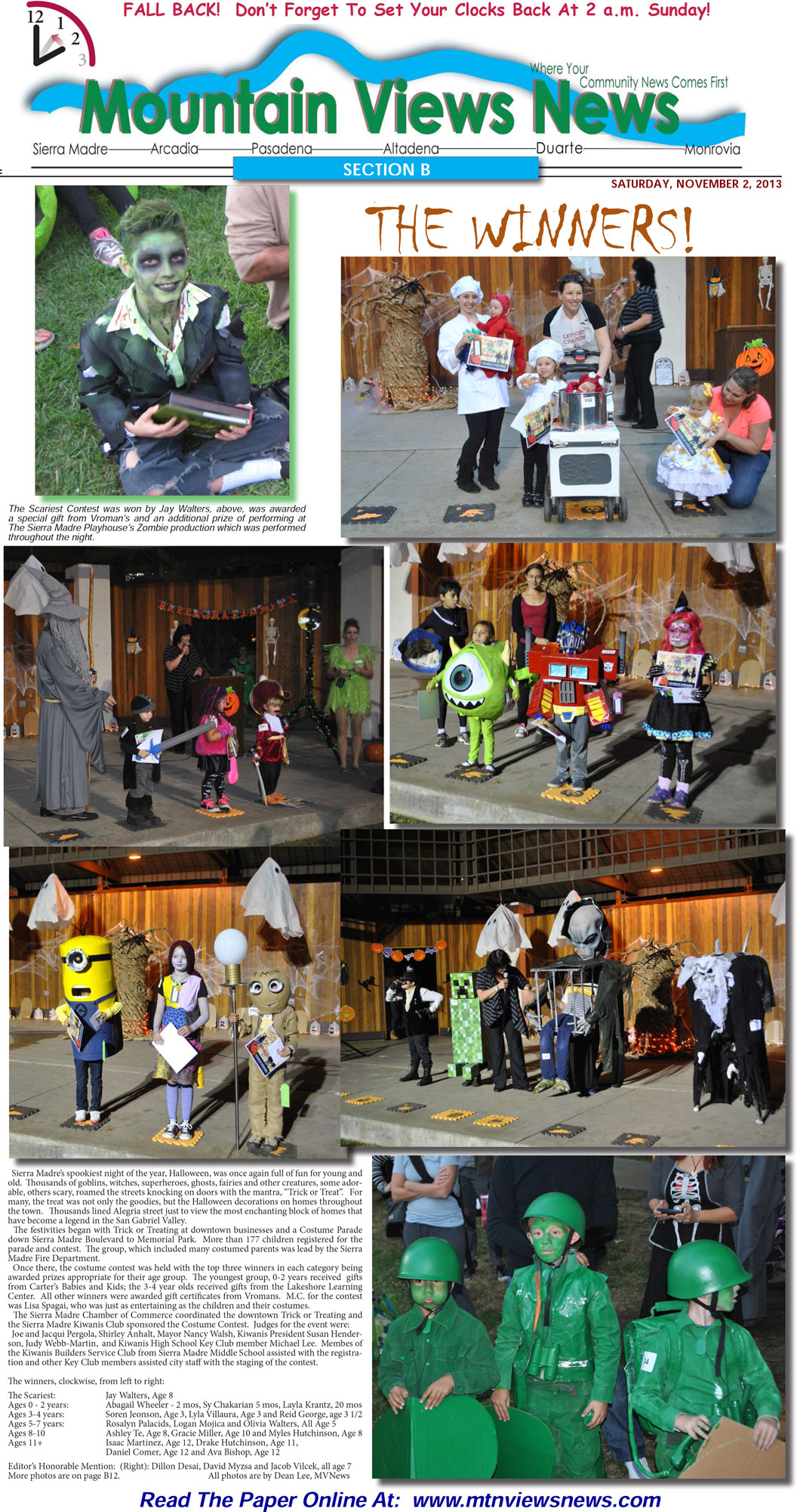 MVNews this week:  Page B:1