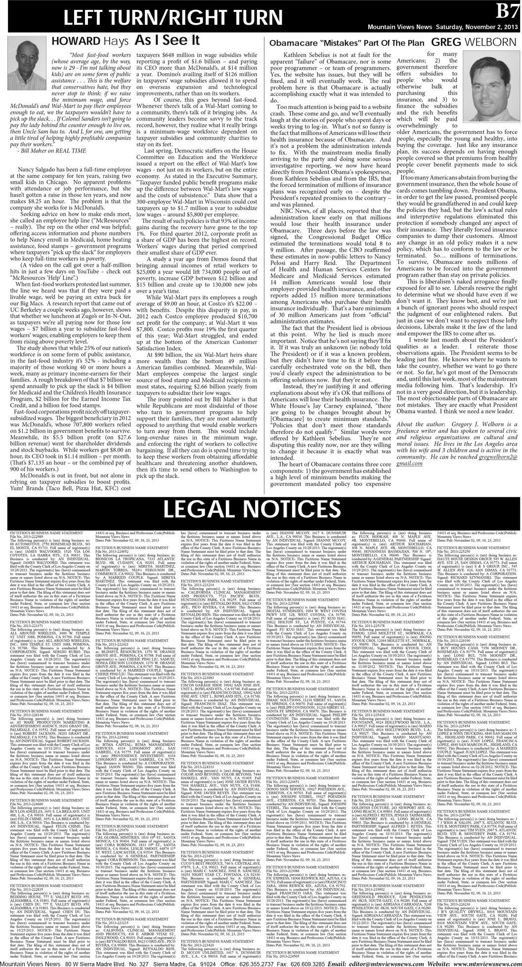 MVNews this week:  Page B:7