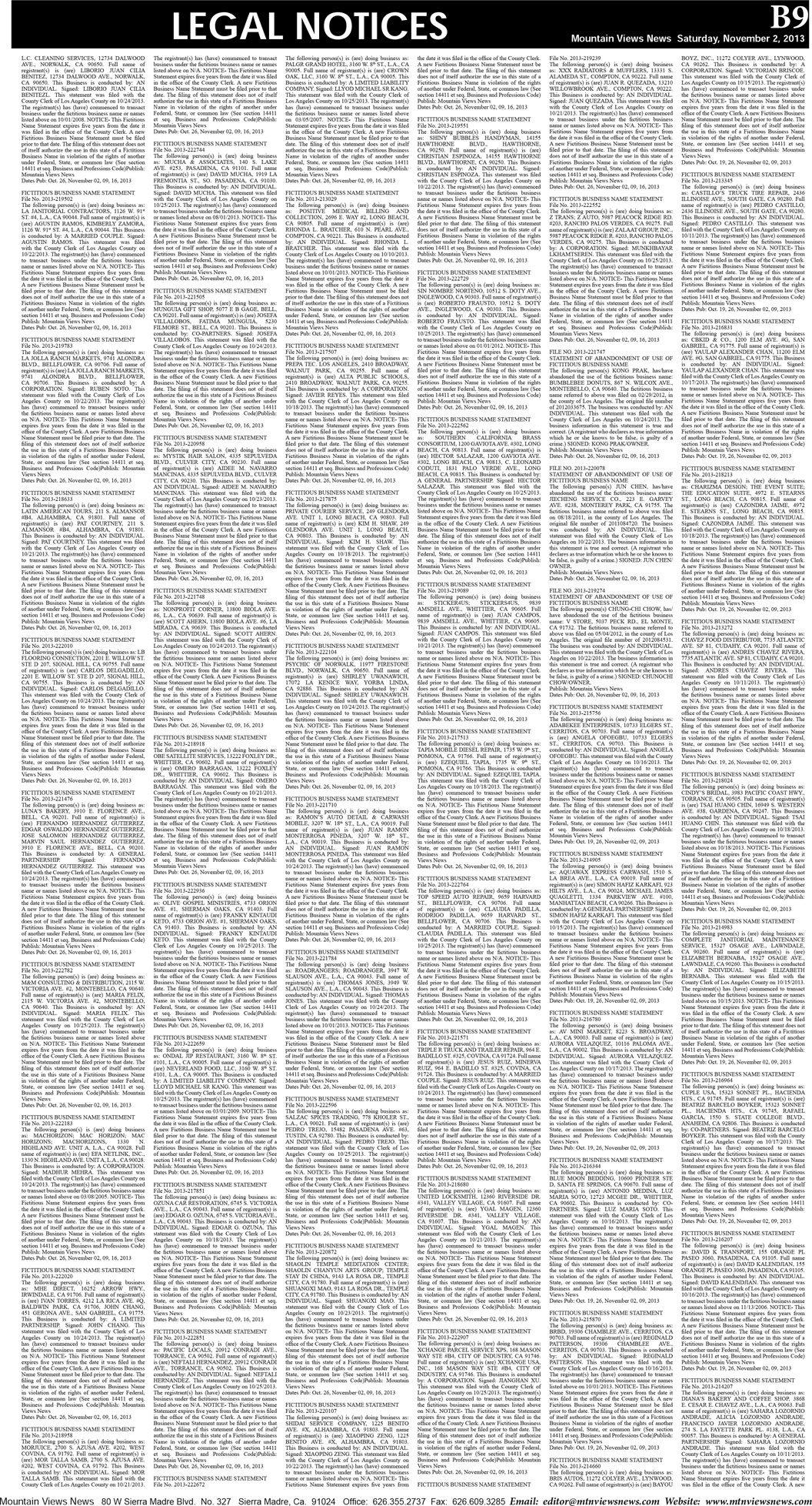 MVNews this week:  Page B:9