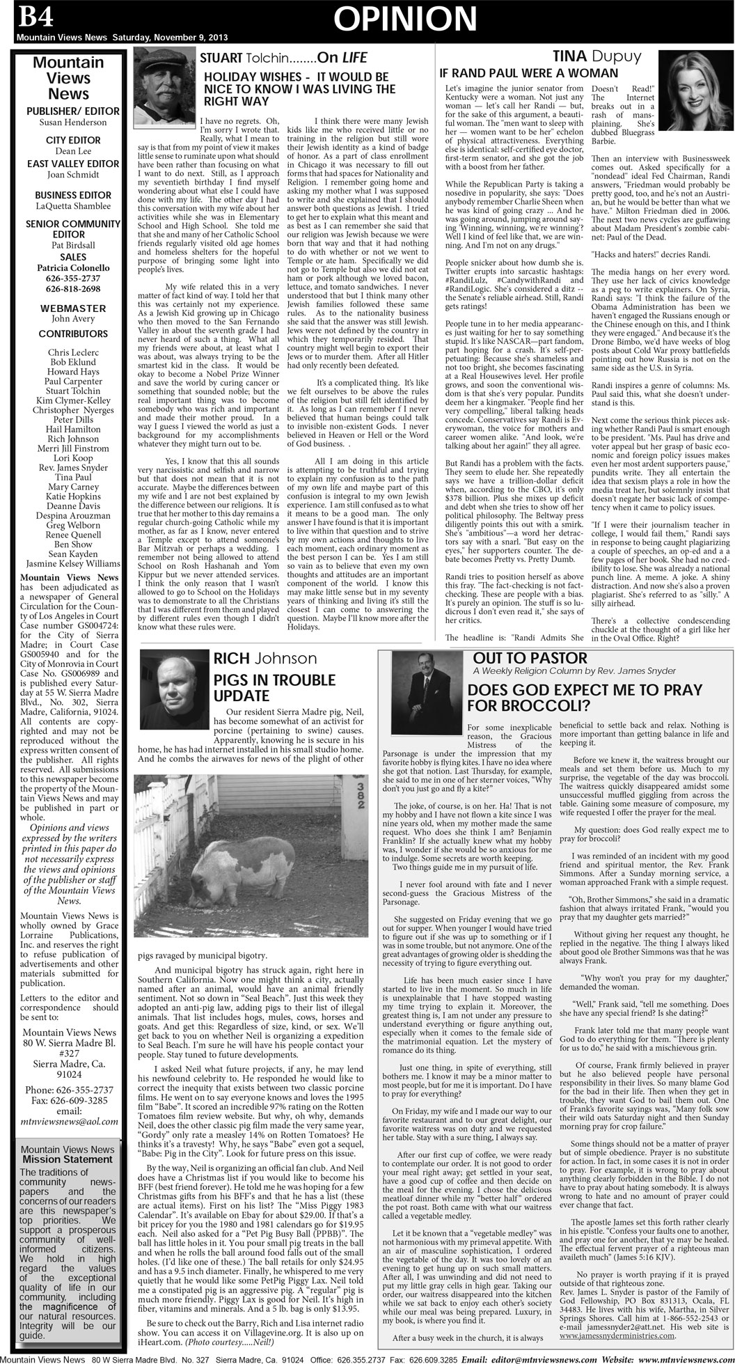 MVNews this week:  Page B:4