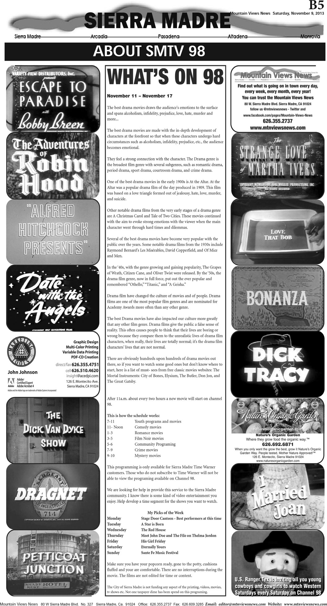 MVNews this week:  Page B:5