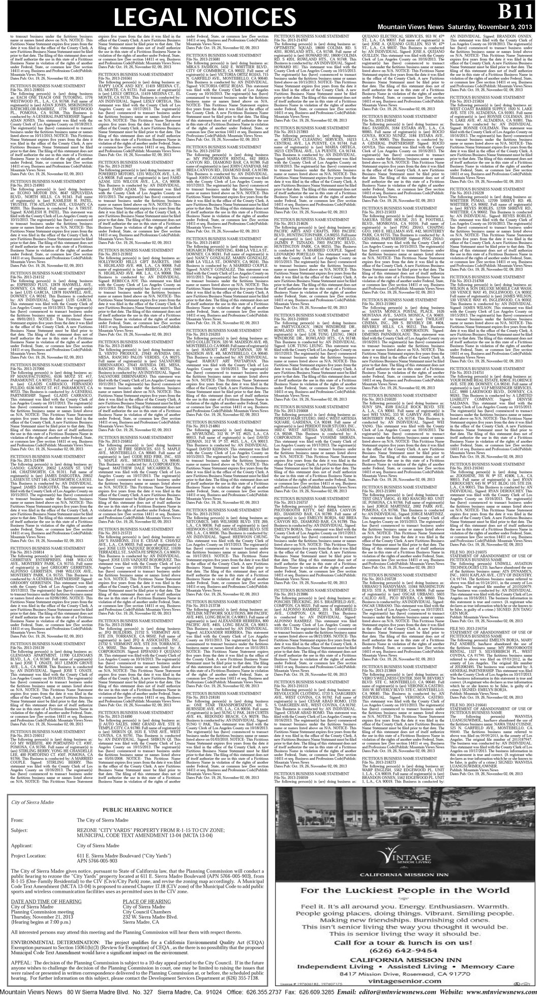 MVNews this week:  Page B:11