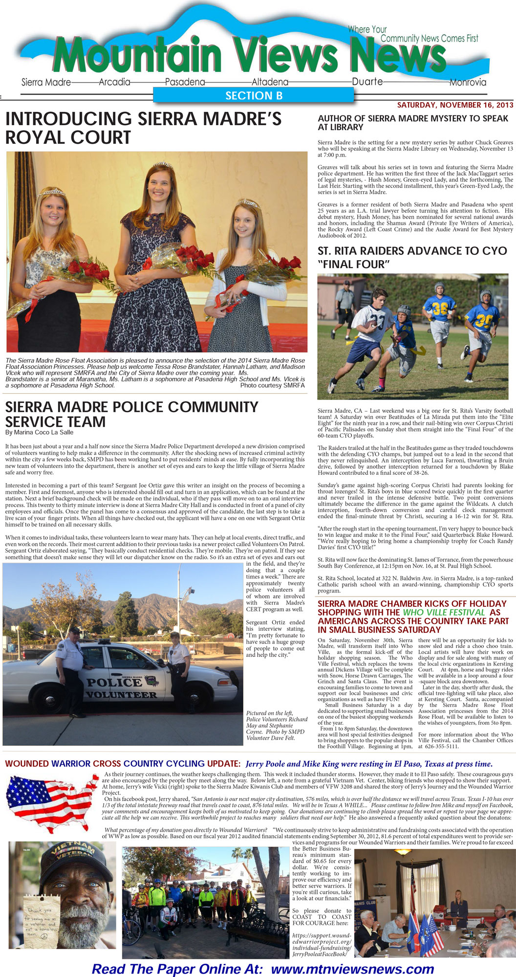 MVNews this week:  Page B:1