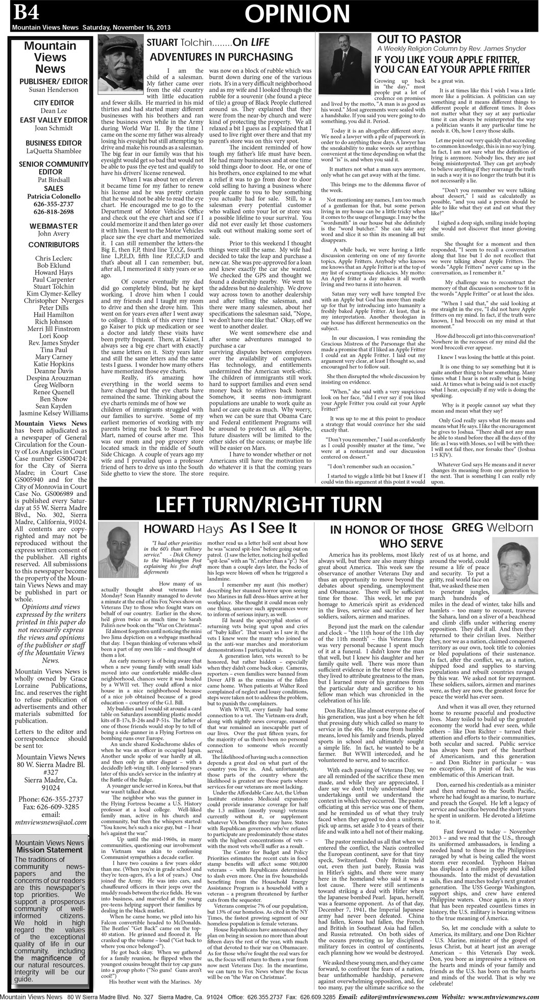 MVNews this week:  Page B:4