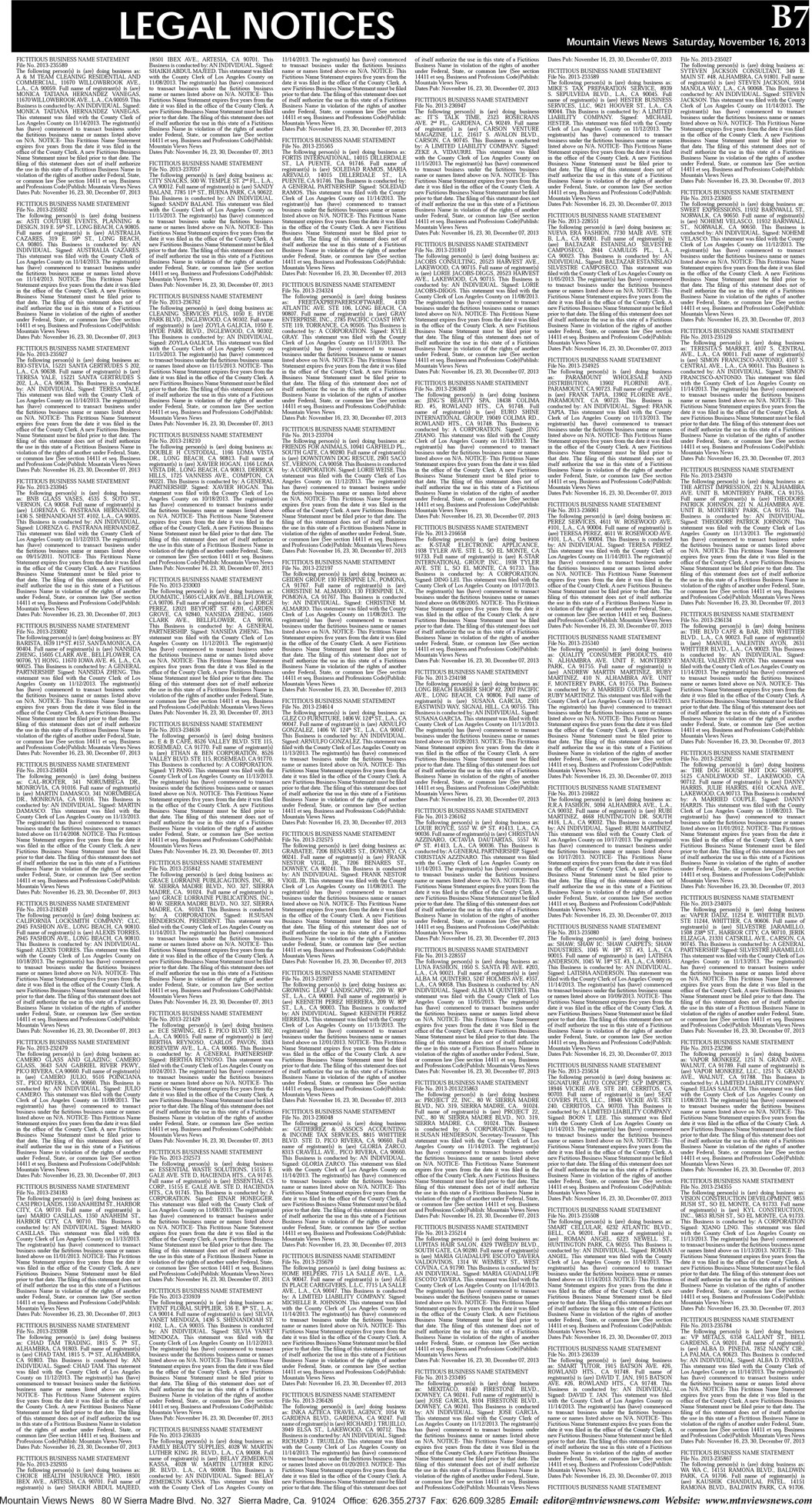 MVNews this week:  Page B:7