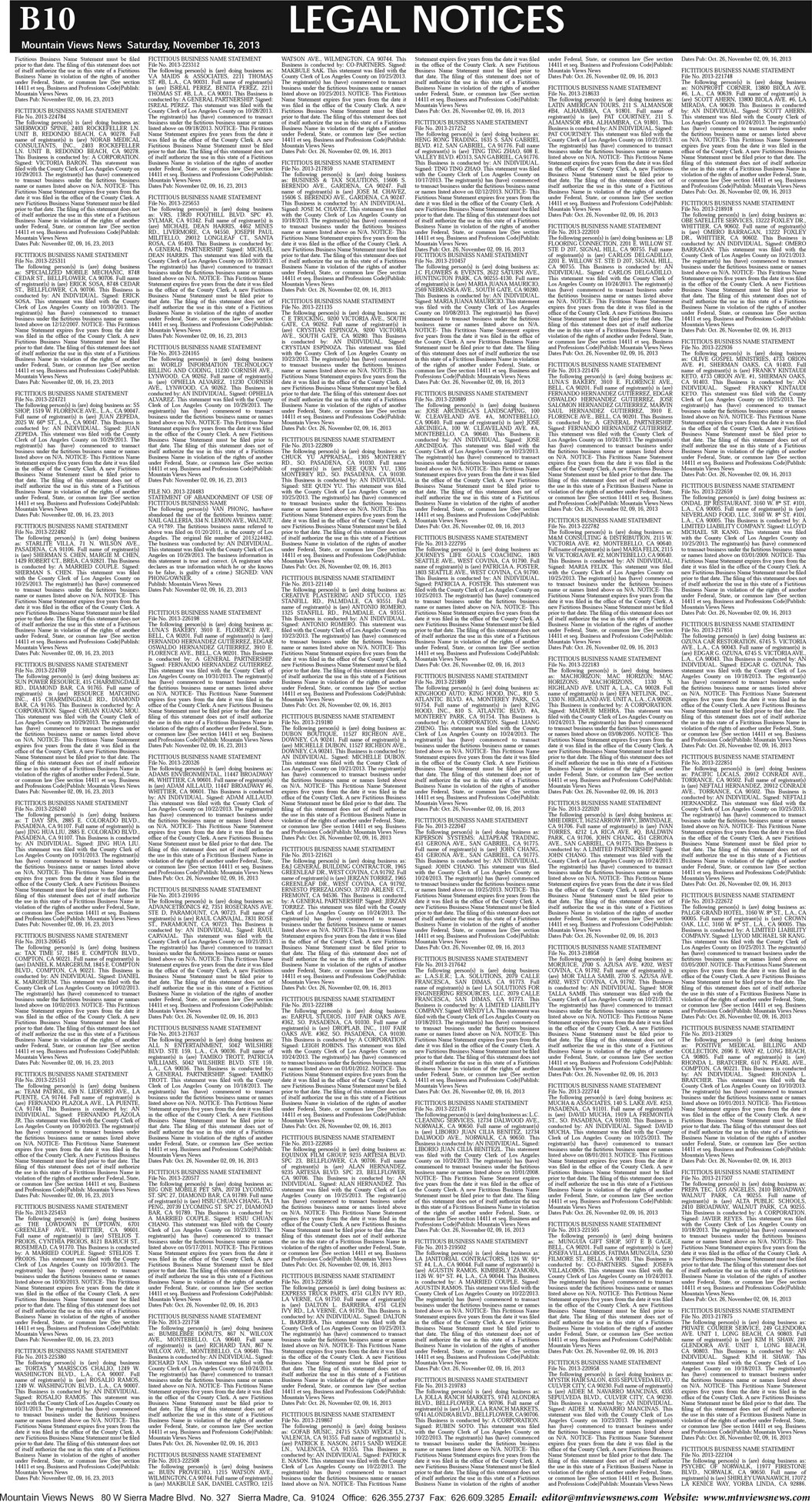 MVNews this week:  Page B:10