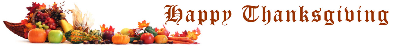 Happy Thanksgiving