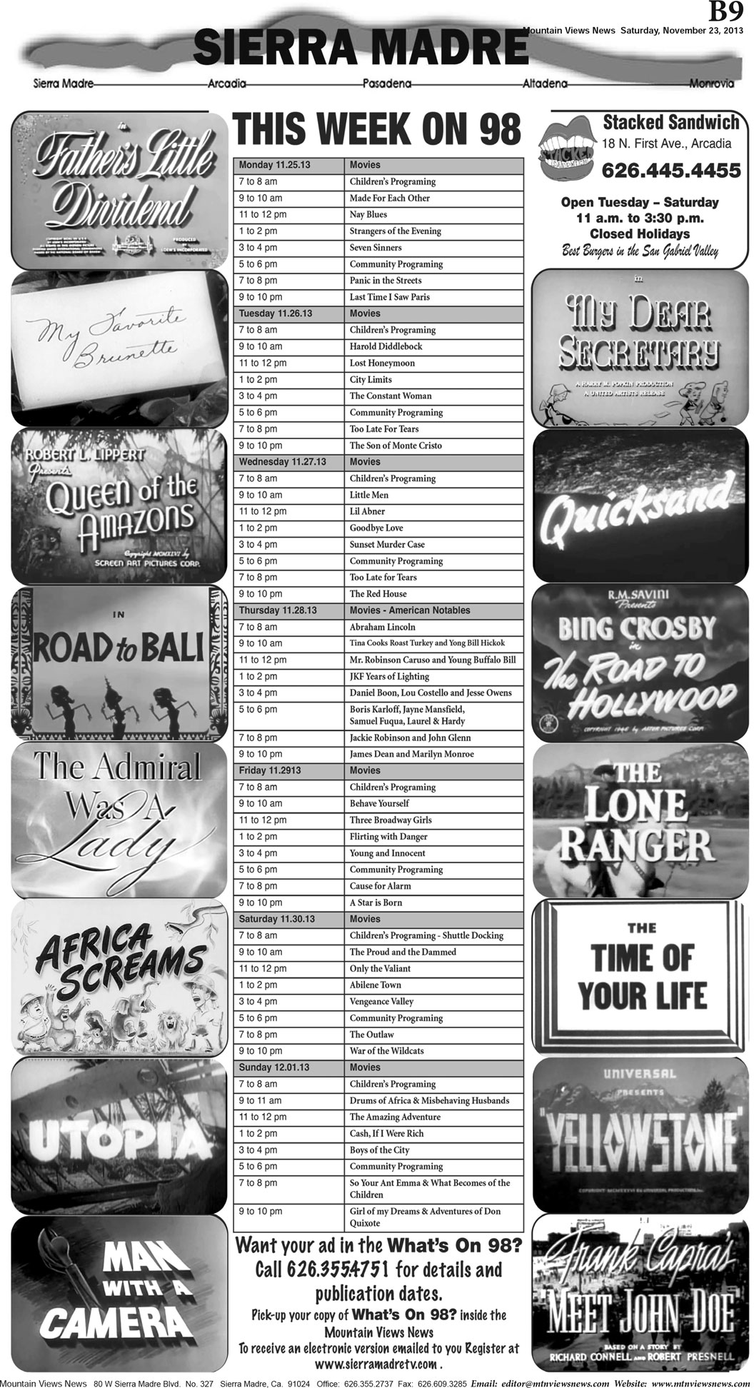 MVNews this week:  Page B:9