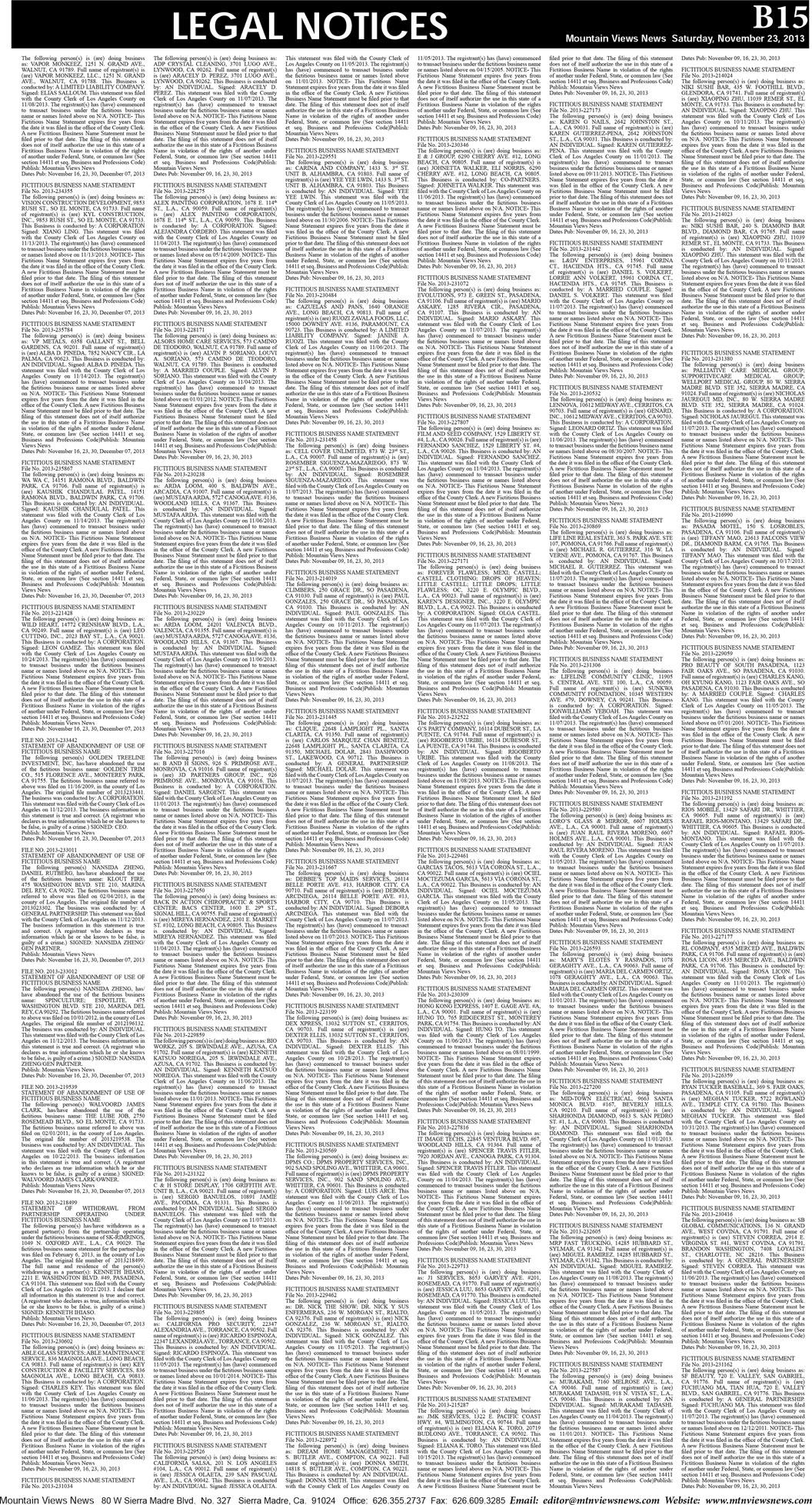 MVNews this week:  Page B:15