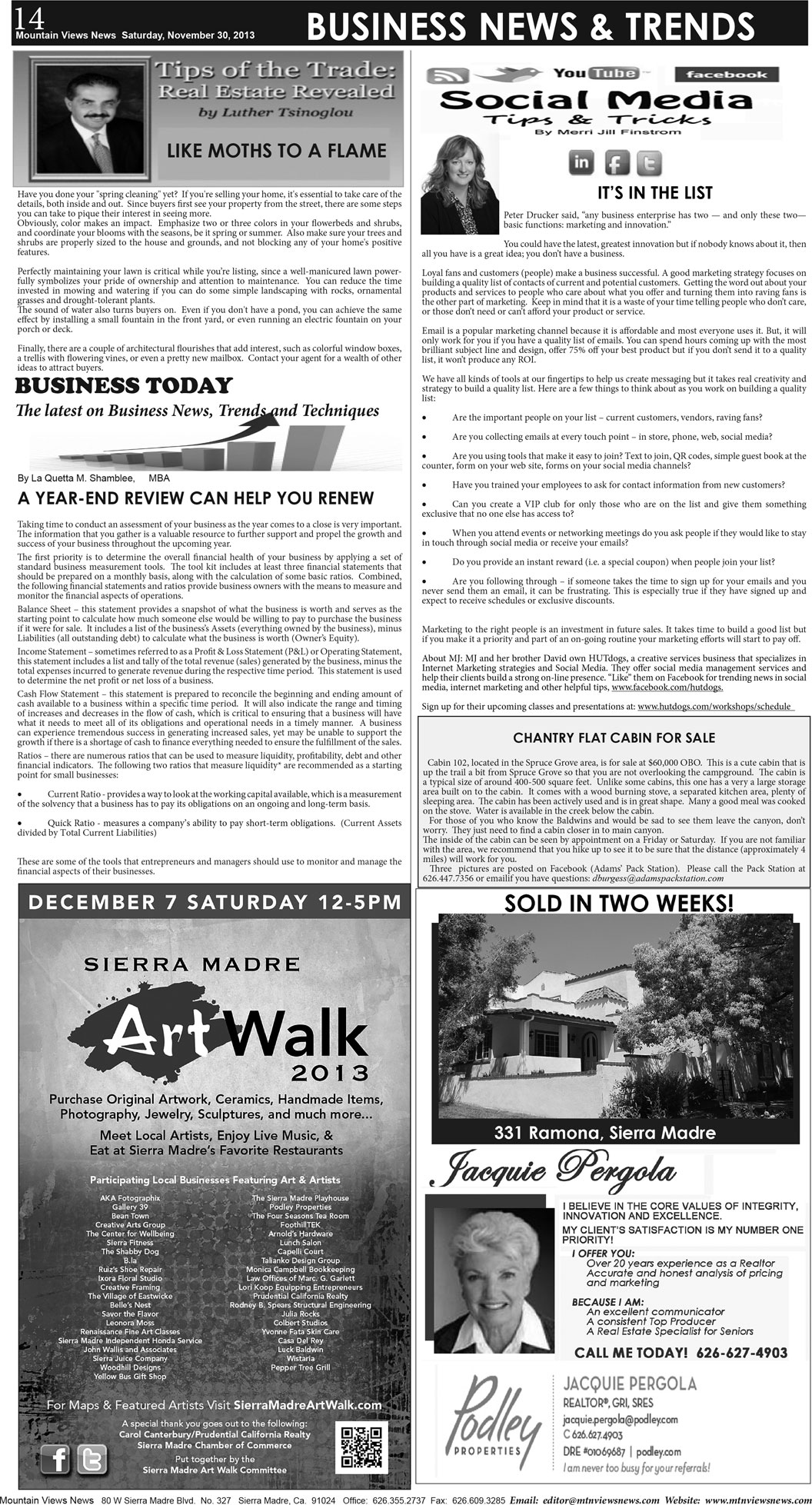 MVNews this week:  Page 14