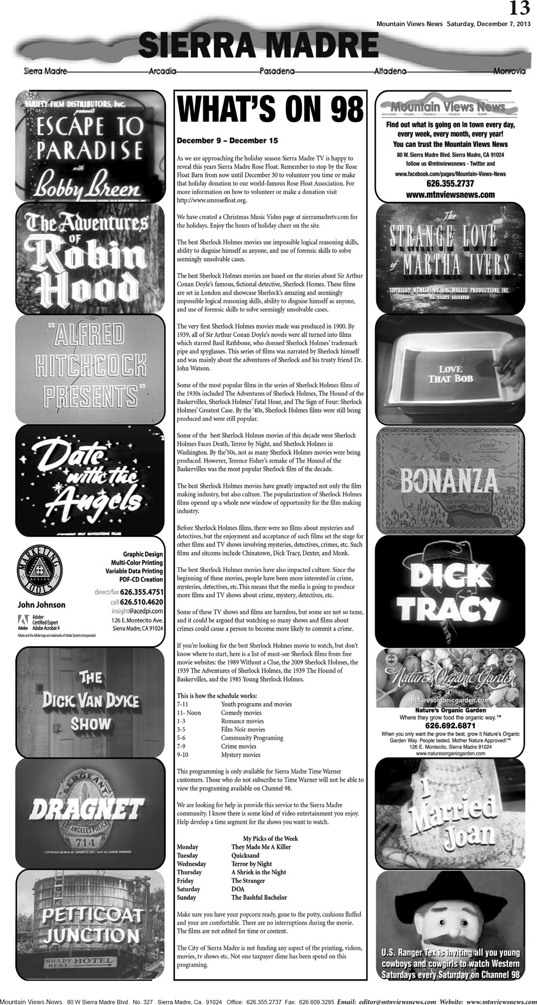 MVNews this week:  Page 13