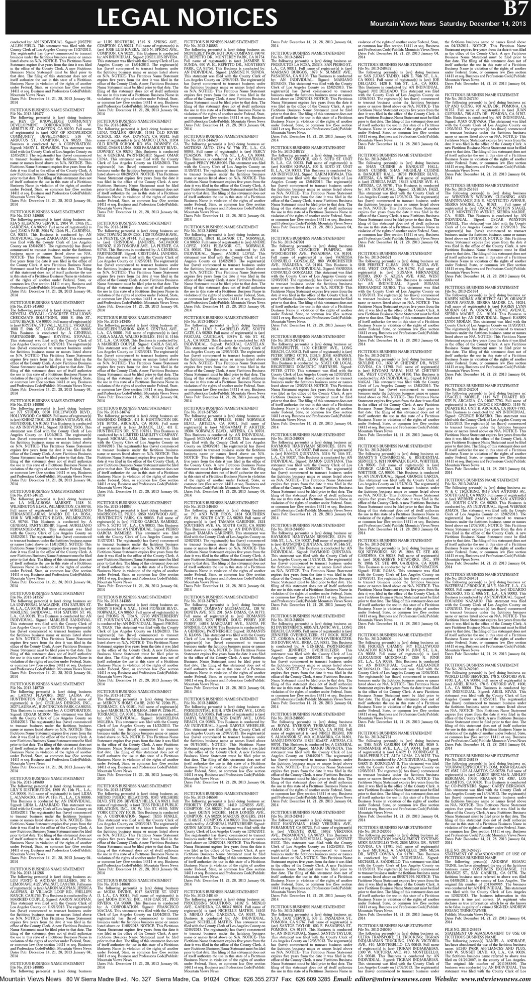 MVNews this week:  Page B:7