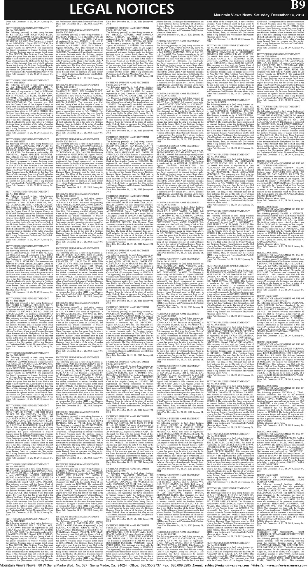 MVNews this week:  Page B:9