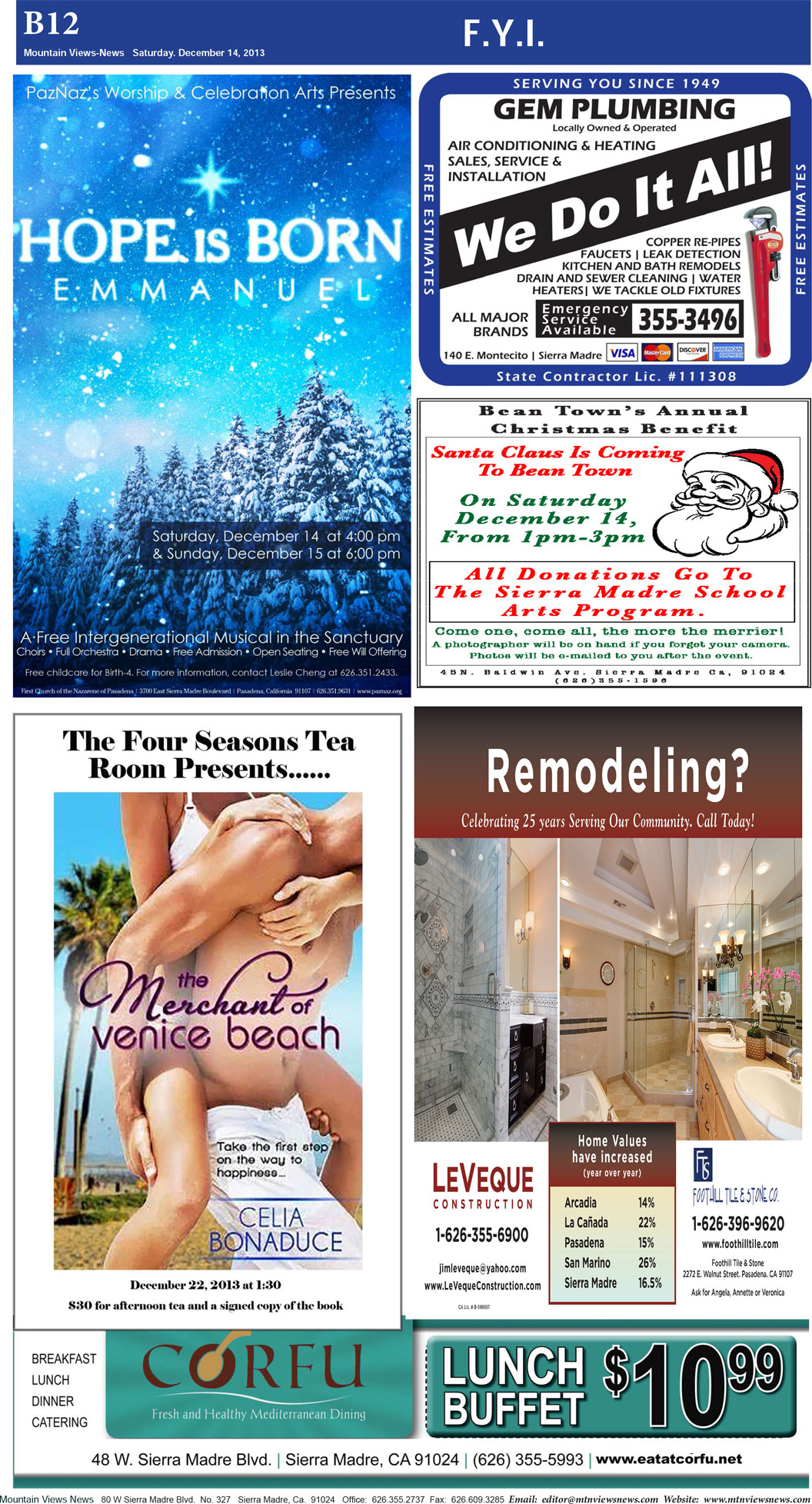 MVNews this week:  Page B:12