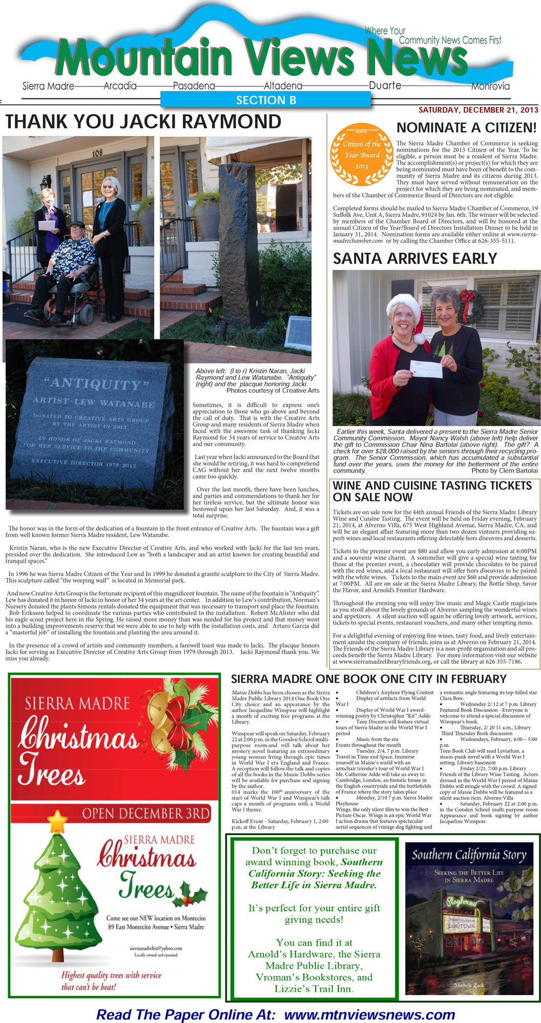 MVNews this week:  Page B:1