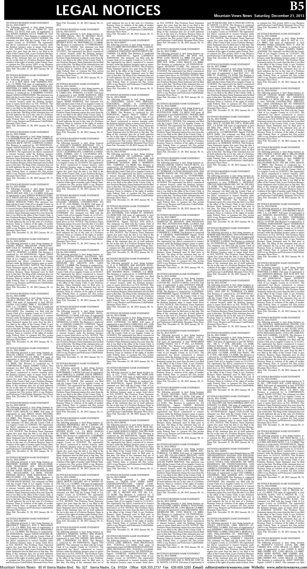 MVNews this week:  Page B:5