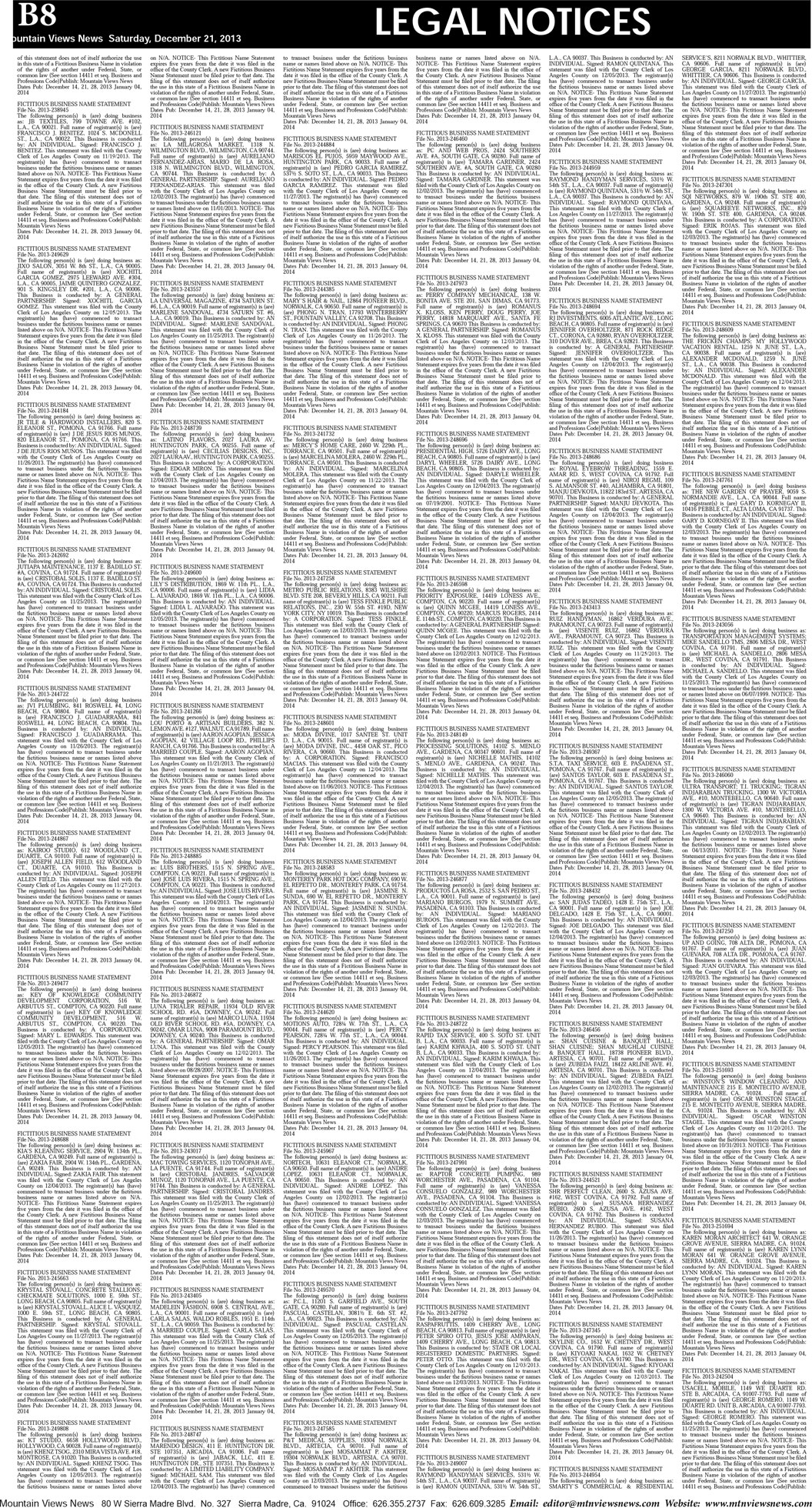 MVNews this week:  Page B:8