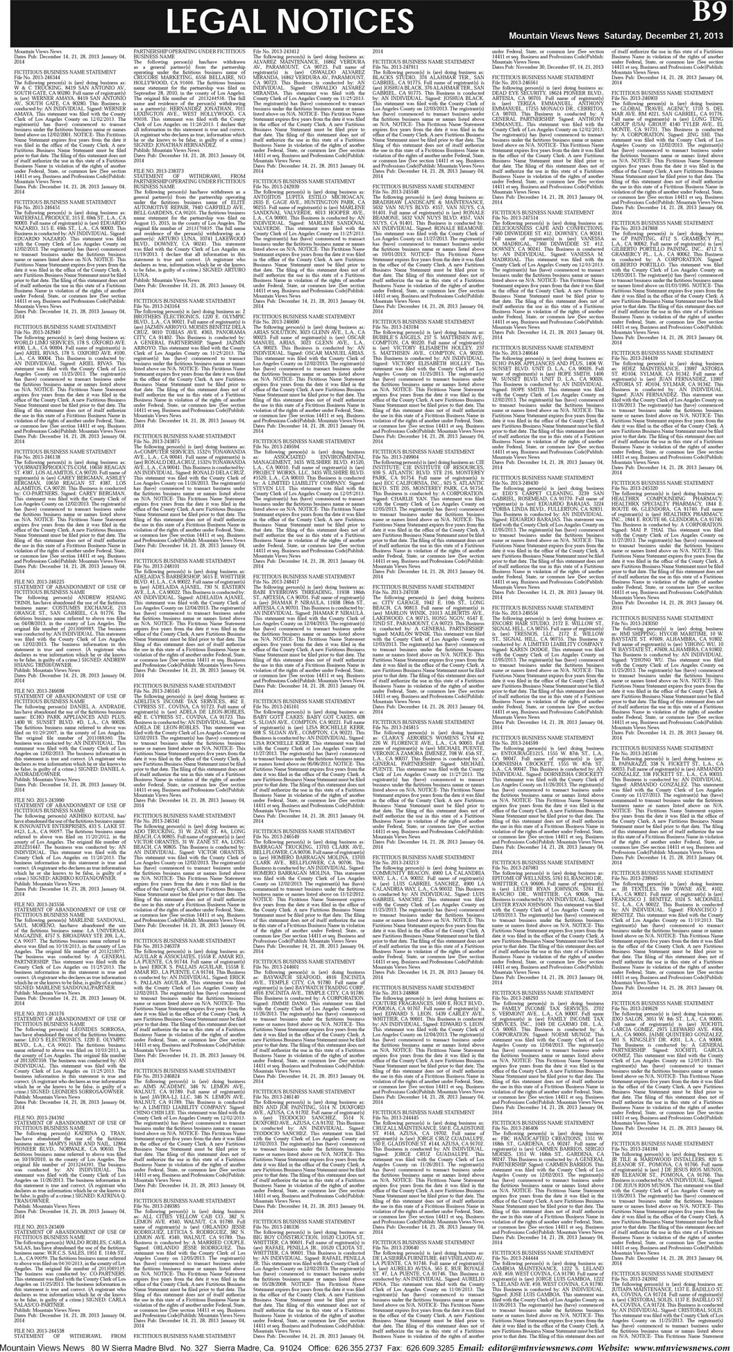 MVNews this week:  Page B:9