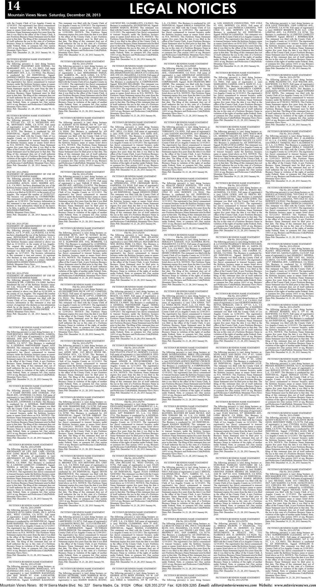 MVNews this week:  Page 14