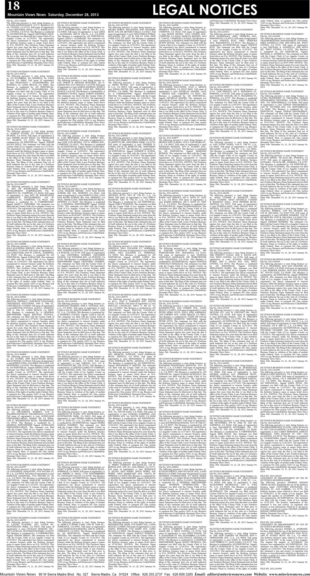 MVNews this week:  Page 18