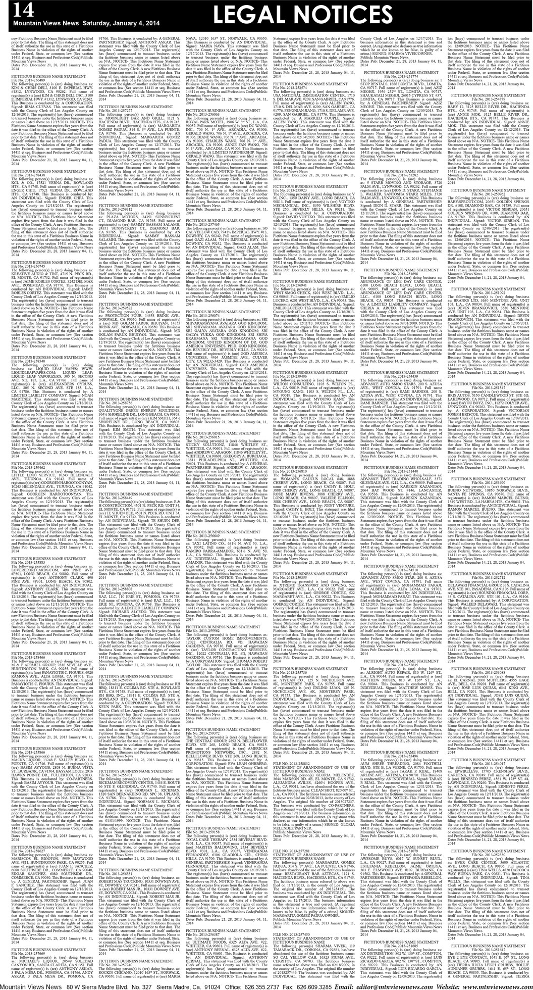 MVNews this week:  Page 14