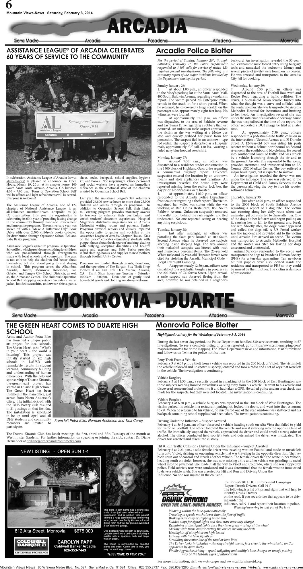 MVNews this week:  Page 6