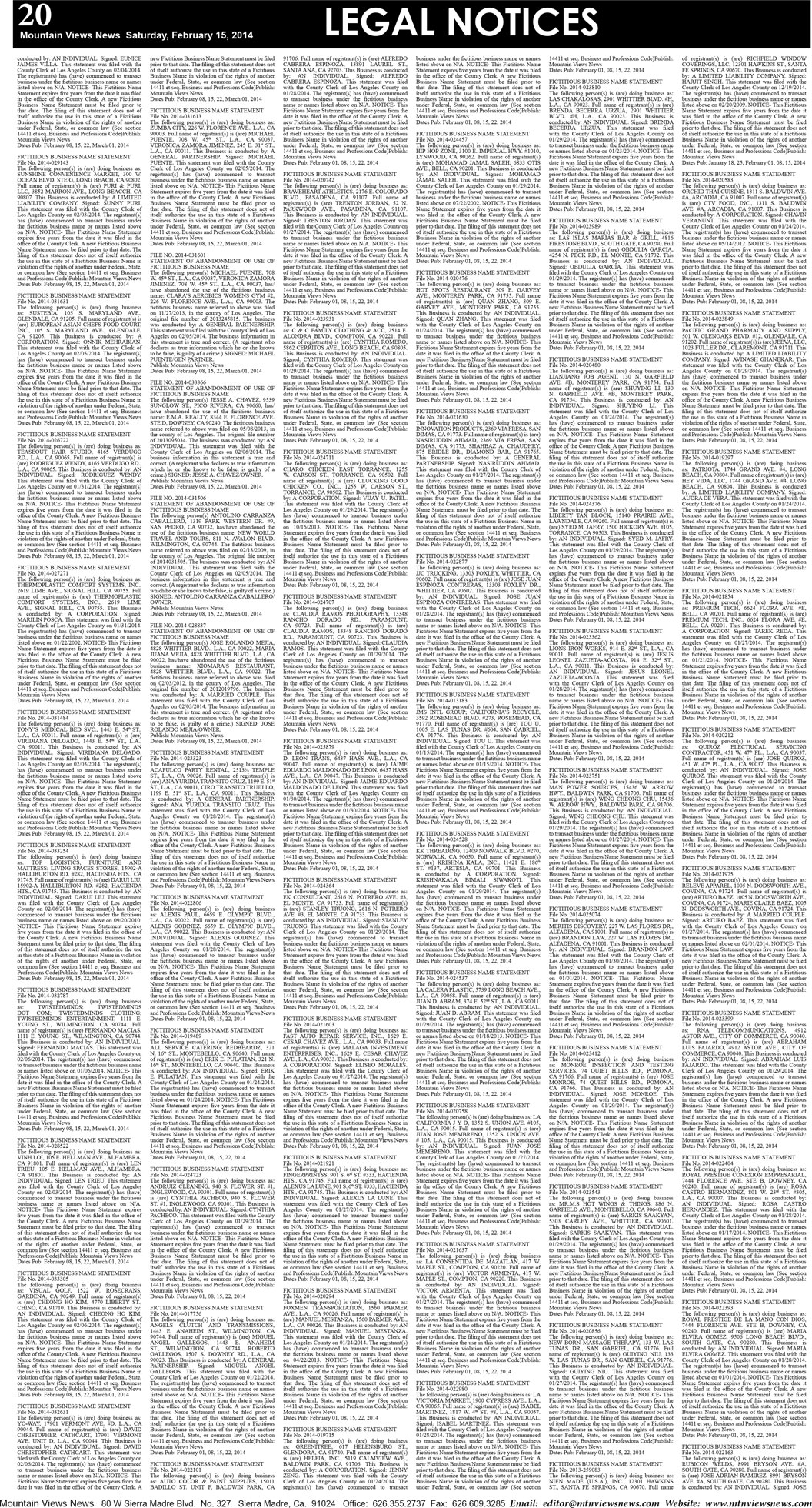 MVNews this week:  Page 20