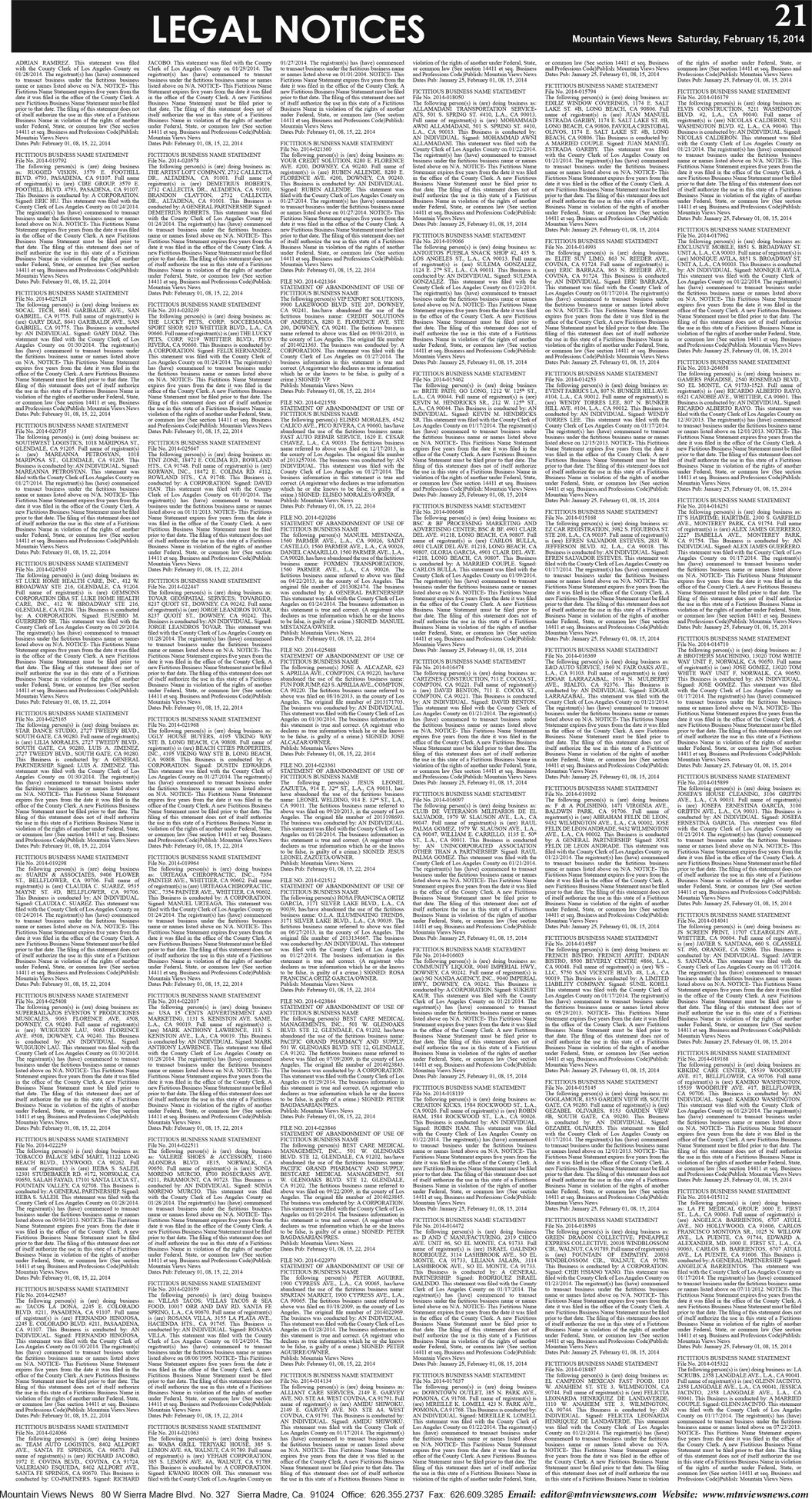 MVNews this week:  Page 21