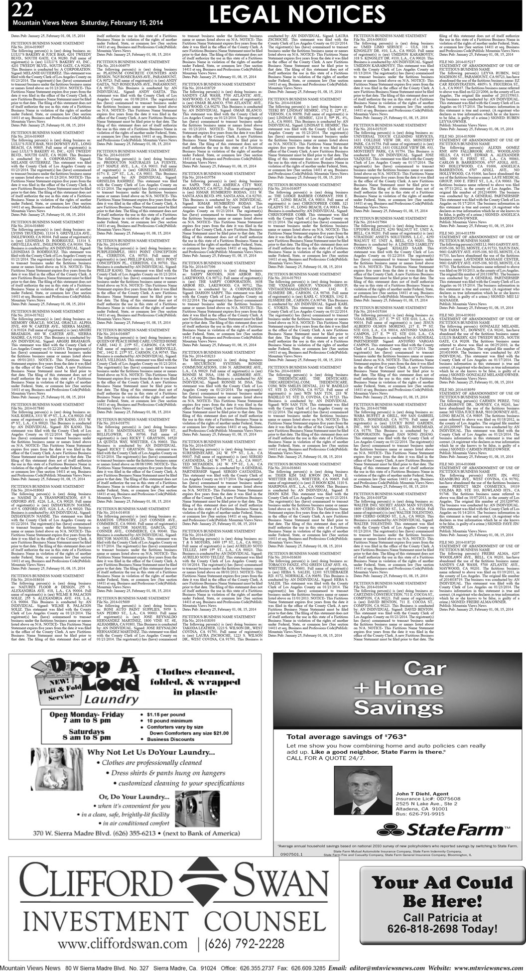 MVNews this week:  Page 22